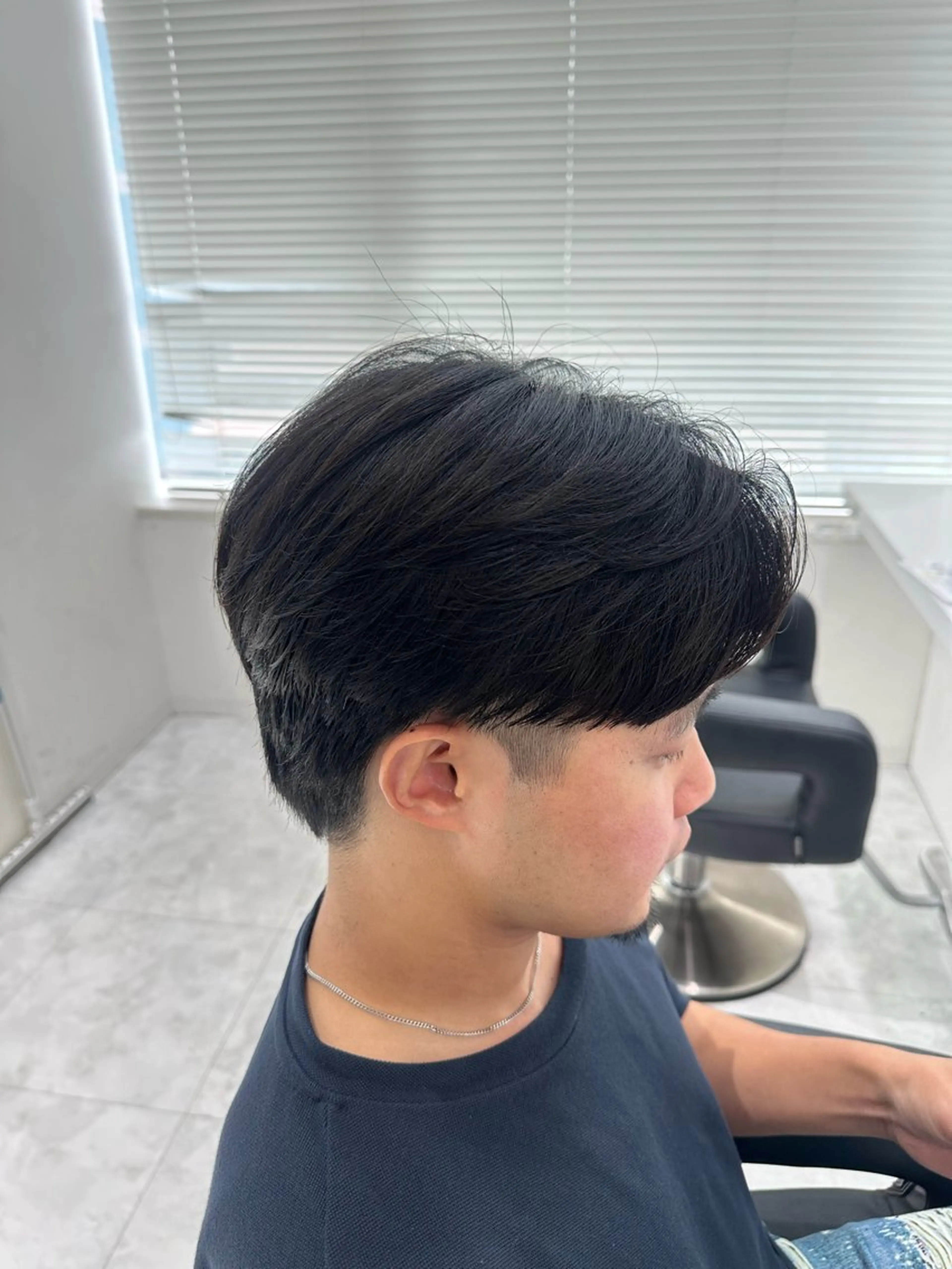 ショート パーマ メンズ カット ヘアカラー 🐺メンズパーマ 特化　あさひ🐺のヘアスタイル