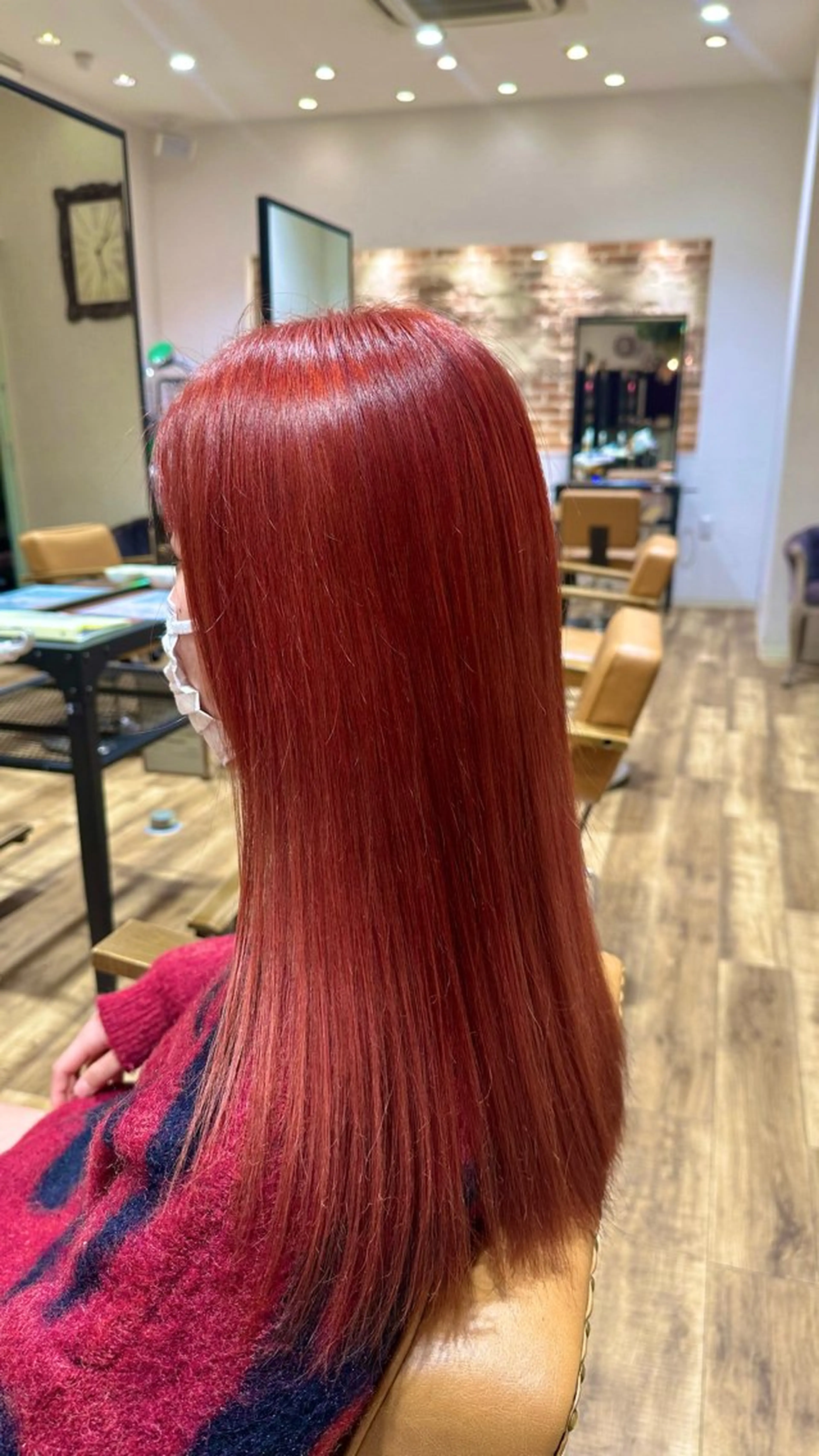 セミロング 和泉市／mahae 吉田のヘアスタイル