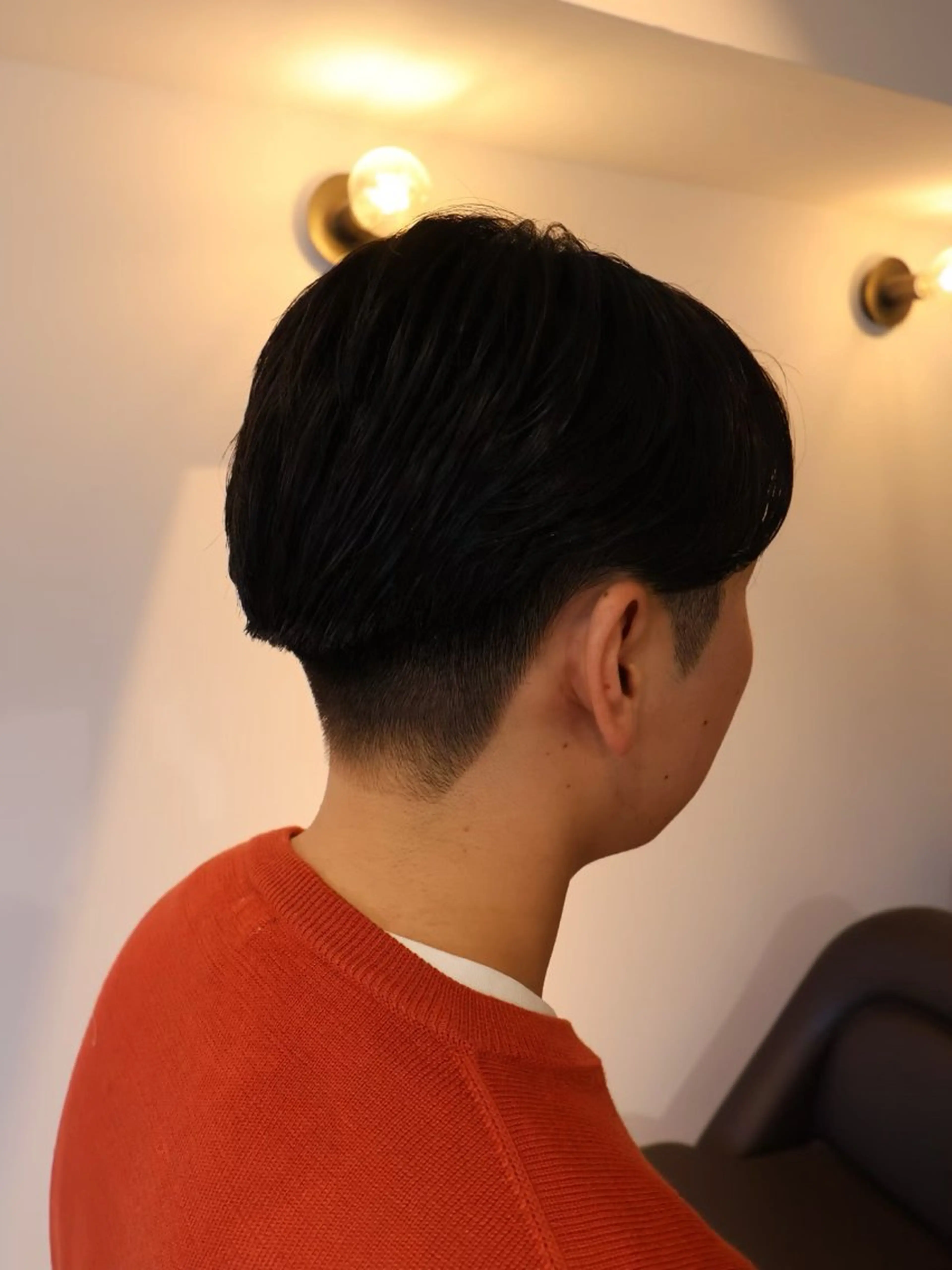 ショート パーマ カット パーマ 心櫻/メンズパーマ/ ニュアンス/フェザーのヘアスタイル