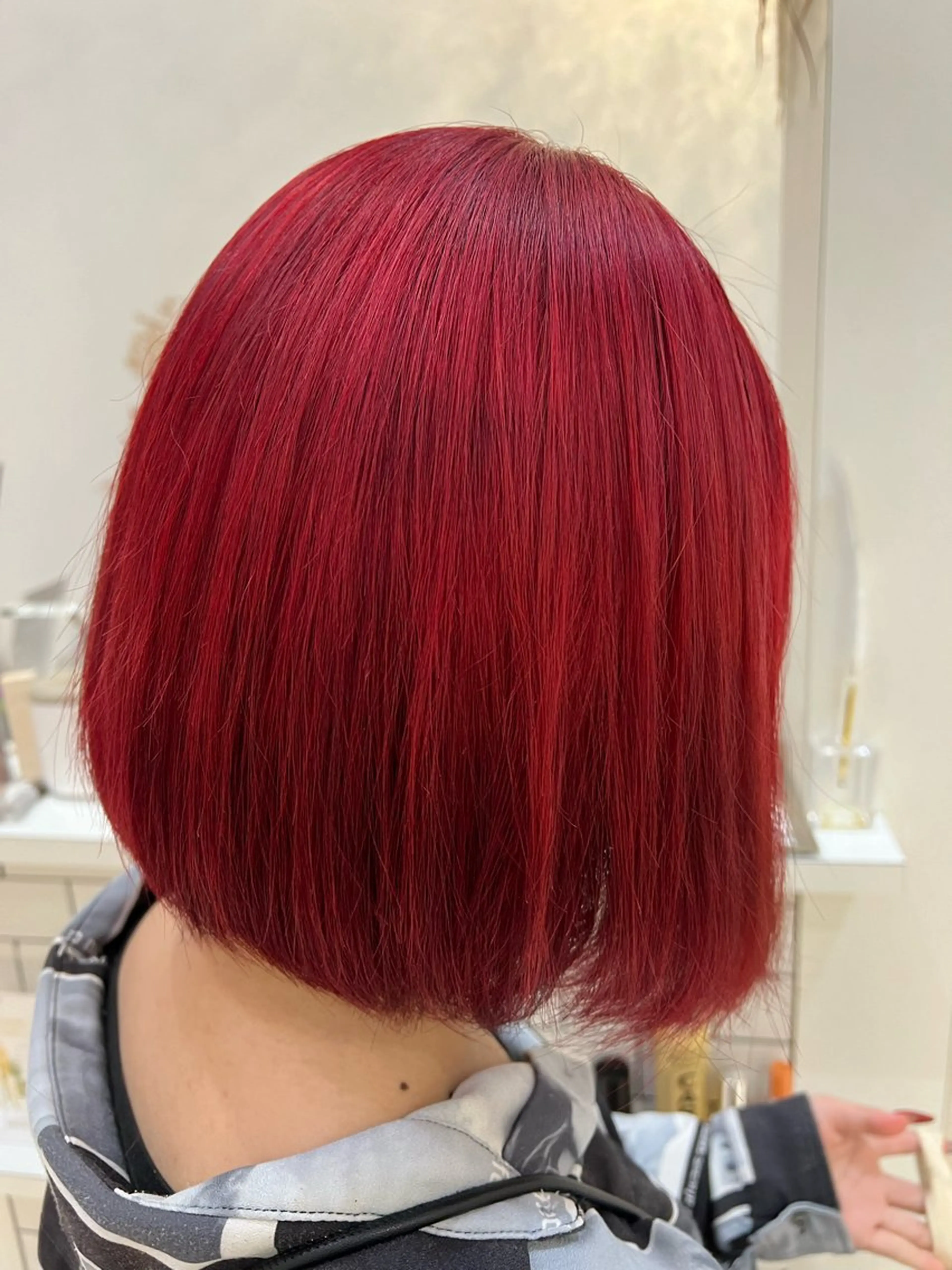 ミディアム カラー パーマ ヘアアレンジ メンズ ヘアカラー 堀井 凌平のヘアスタイル