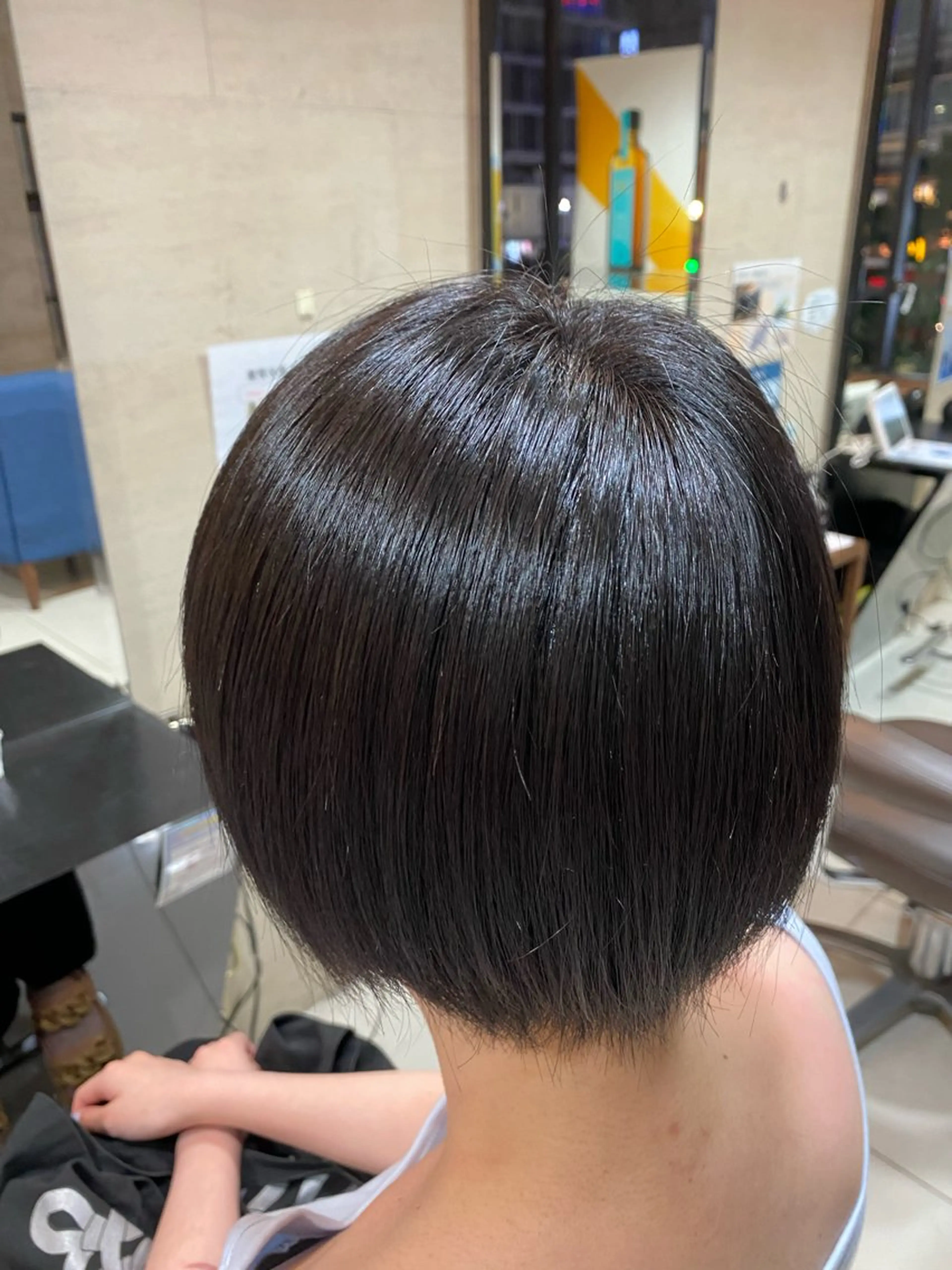 トリートメント 🍑メンズカット 透明感カラーもえ🍑のヘアスタイル