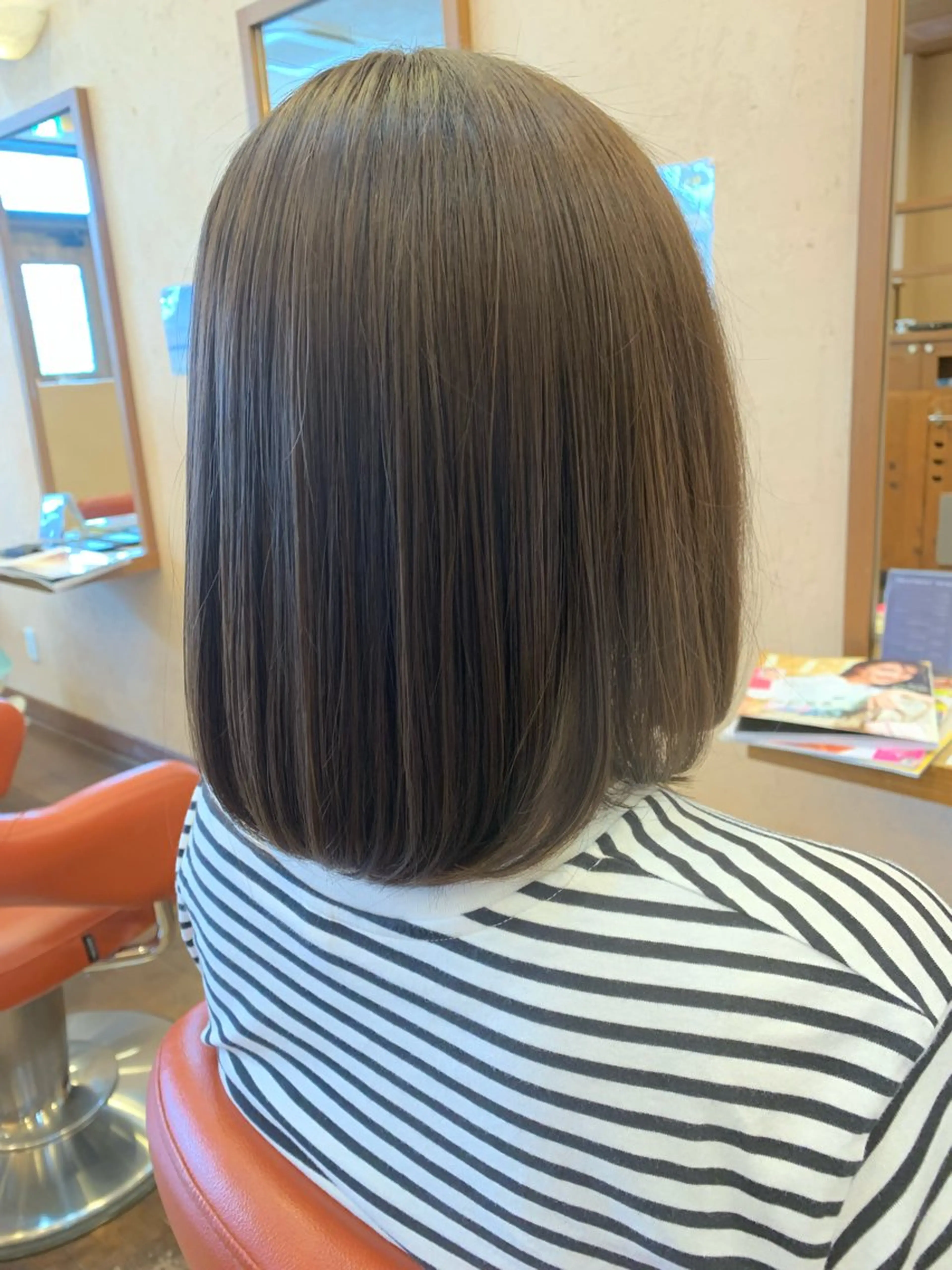 質感再整カラー＋トリートメントの写真