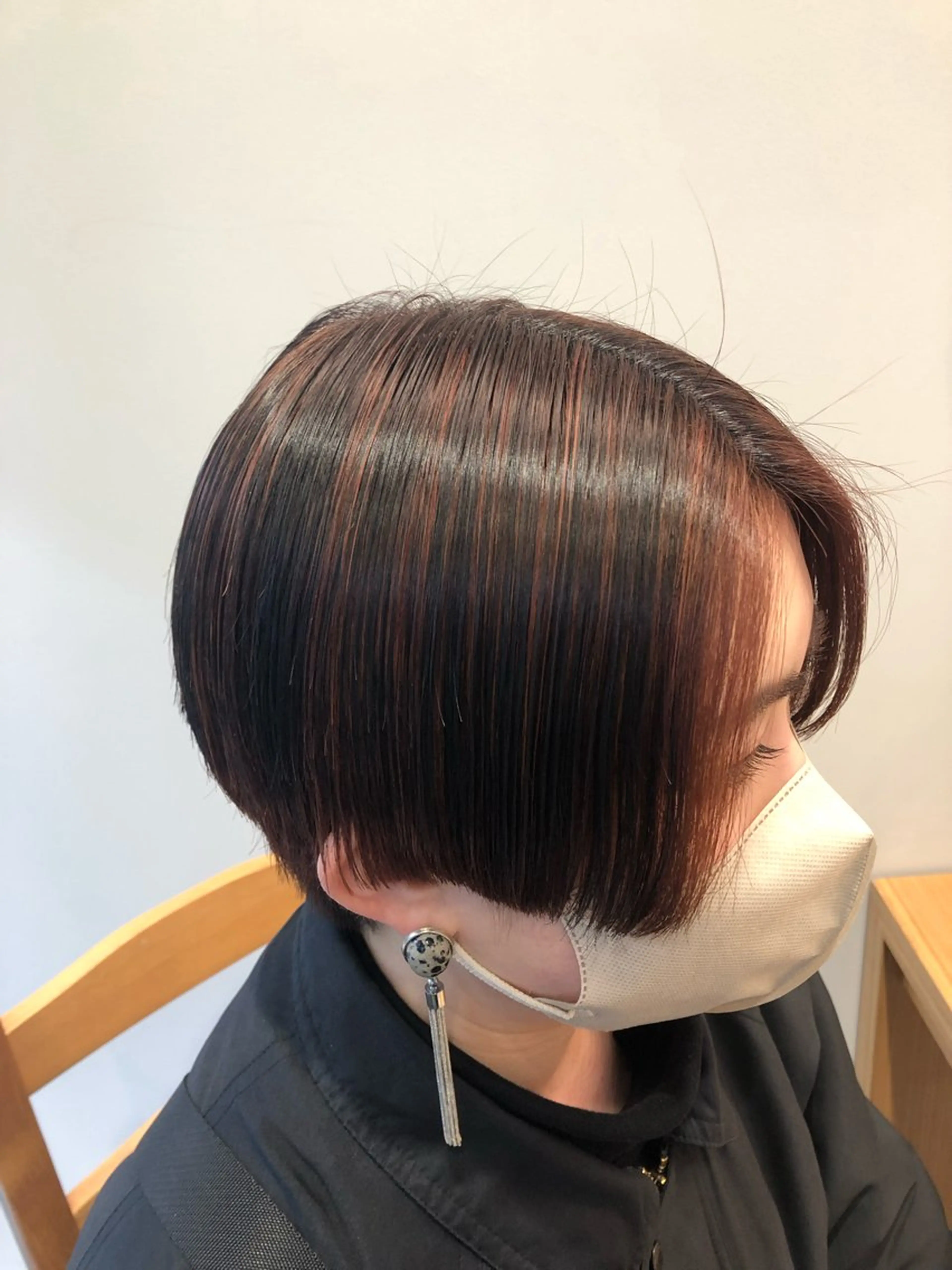 ショート 加藤 愛実のヘアスタイル