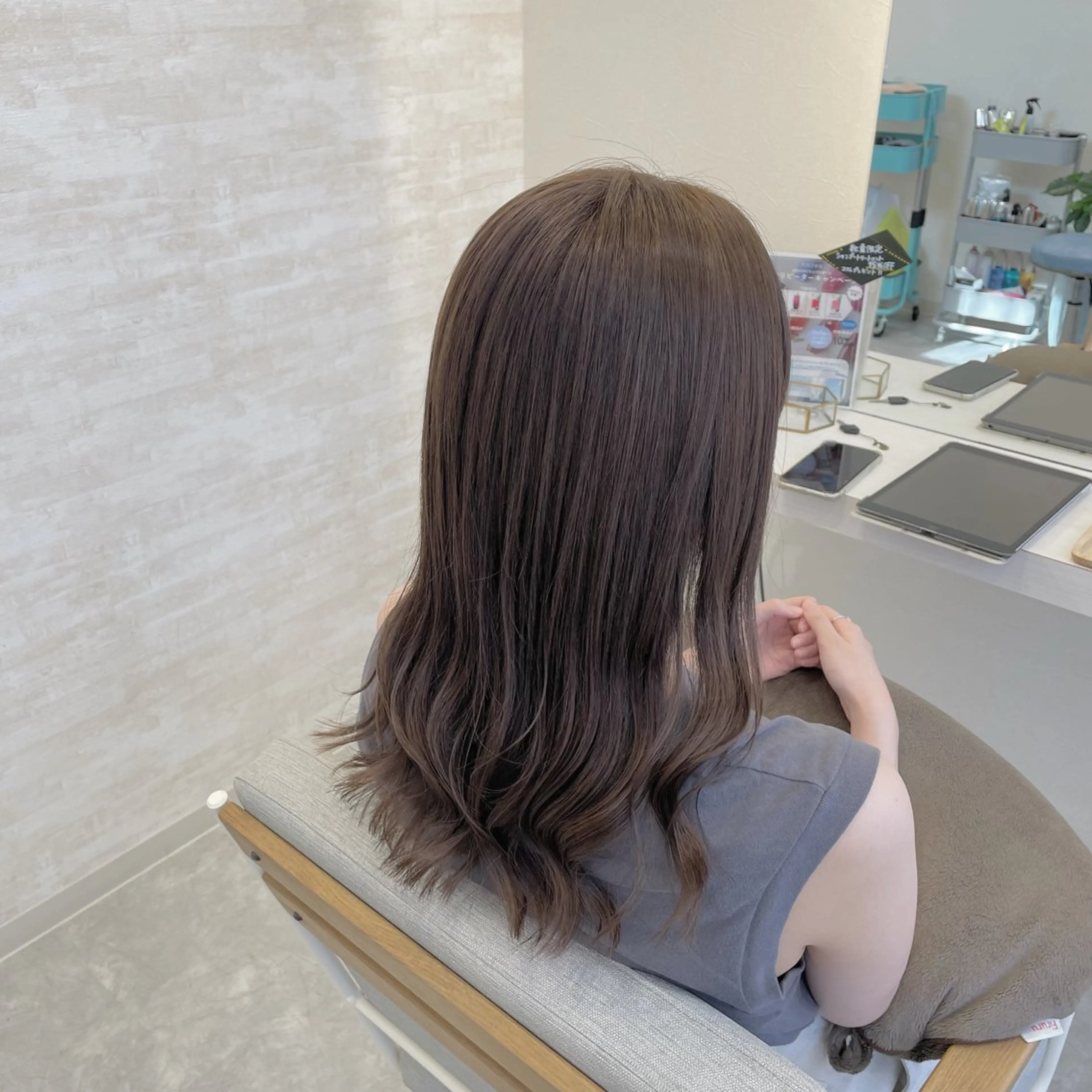 ロング カラー カット トリートメント 髪質改善&ヘアケア /菊池琉那のヘアスタイル