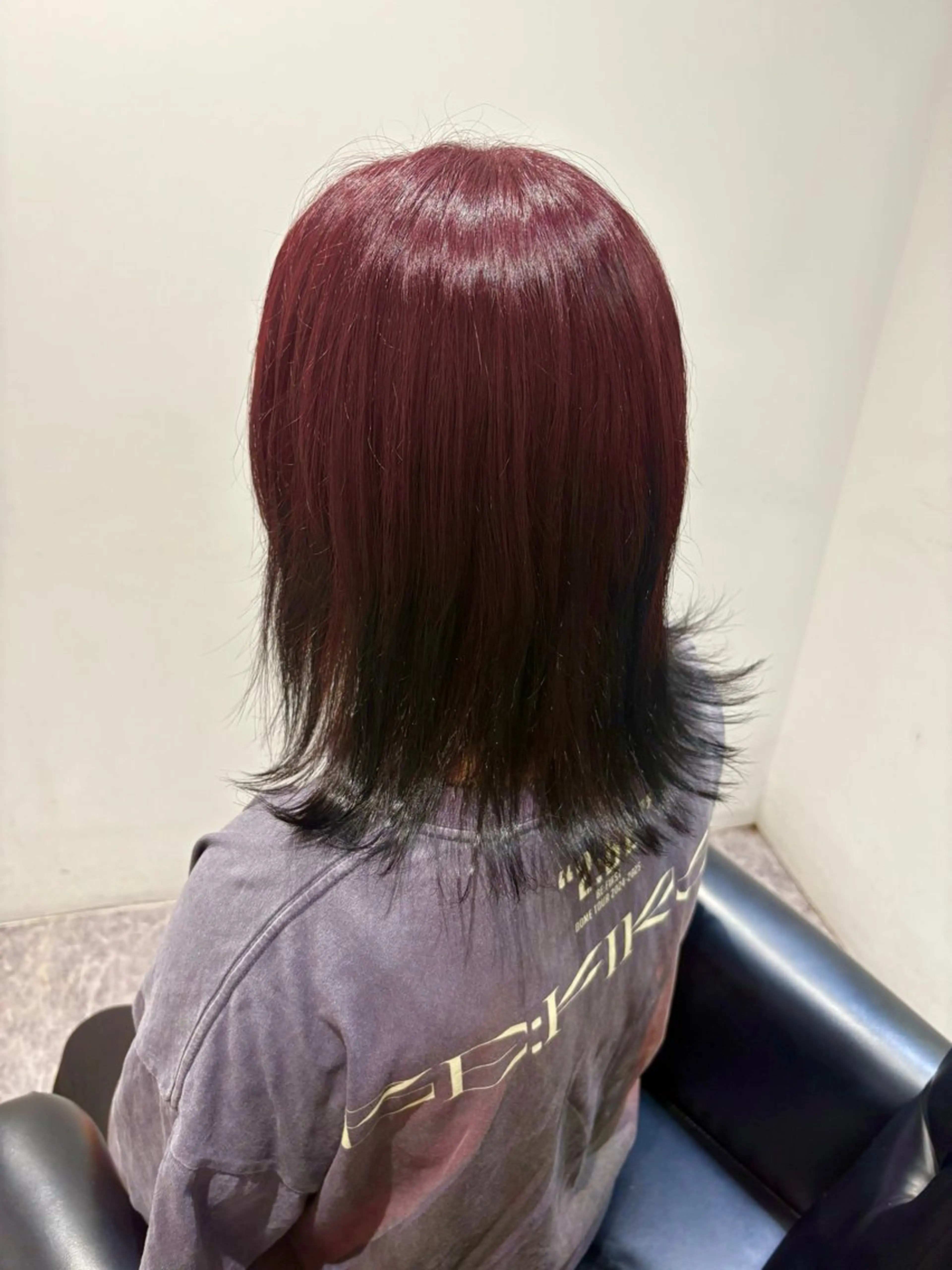 ミディアム よしえ /心斎橋美容室のヘアスタイル