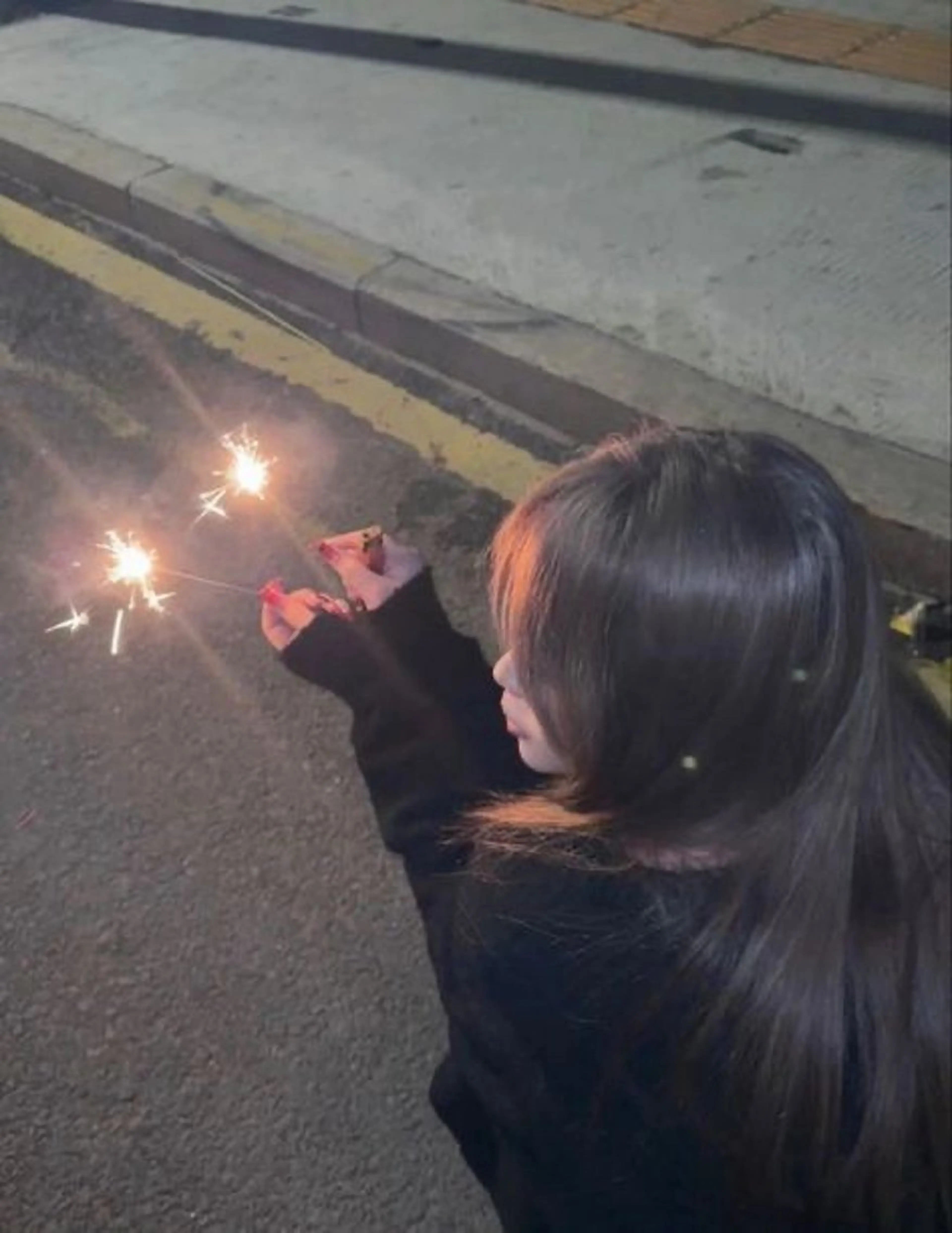 ロング カット ヘアカラー 🤍透明感カラー/ レイヤー/SUのヘアスタイル