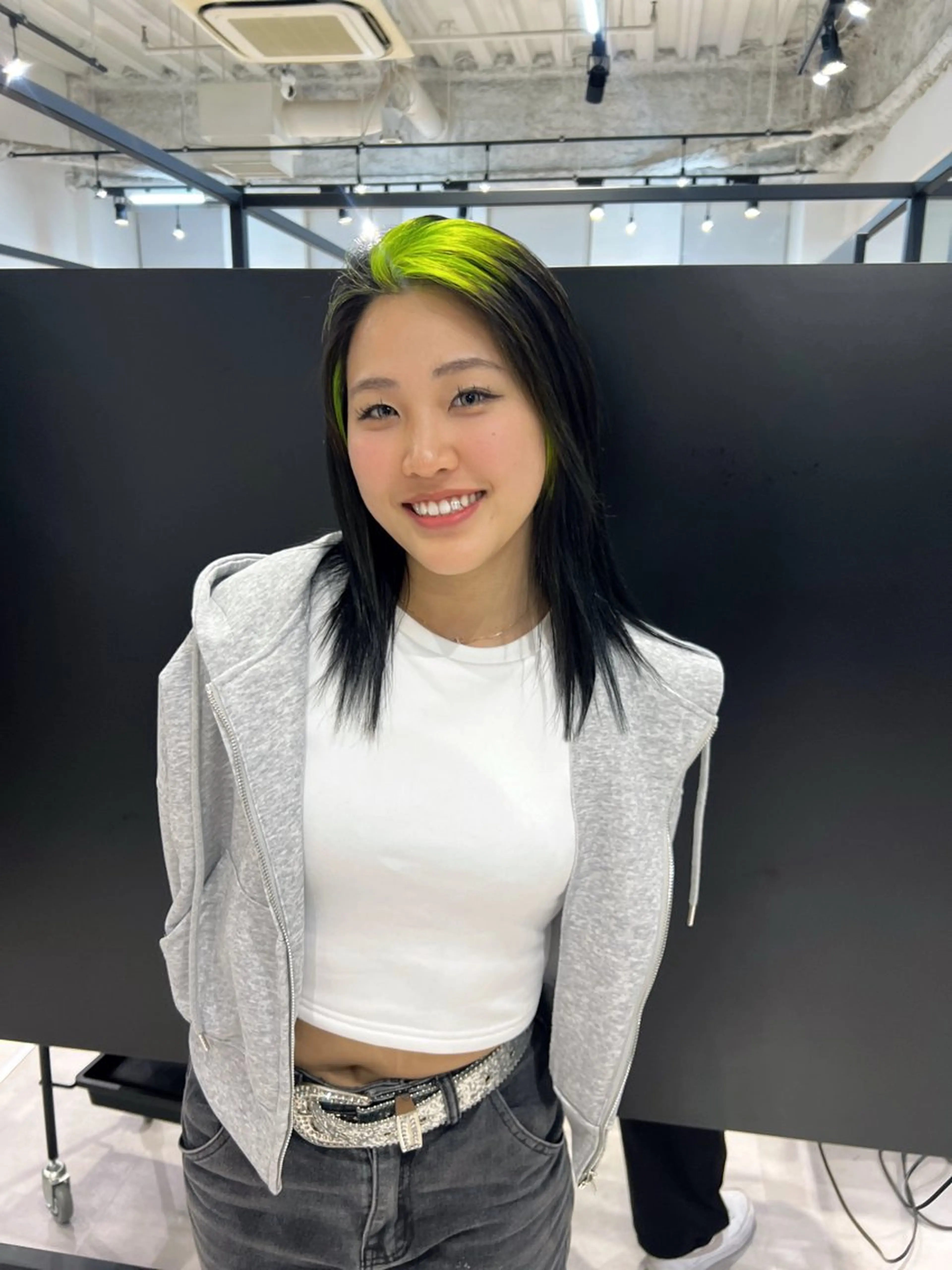 ミディアム カラー カット ヘアカラー kimika🥑 メンズ/髪質改善のヘアスタイル