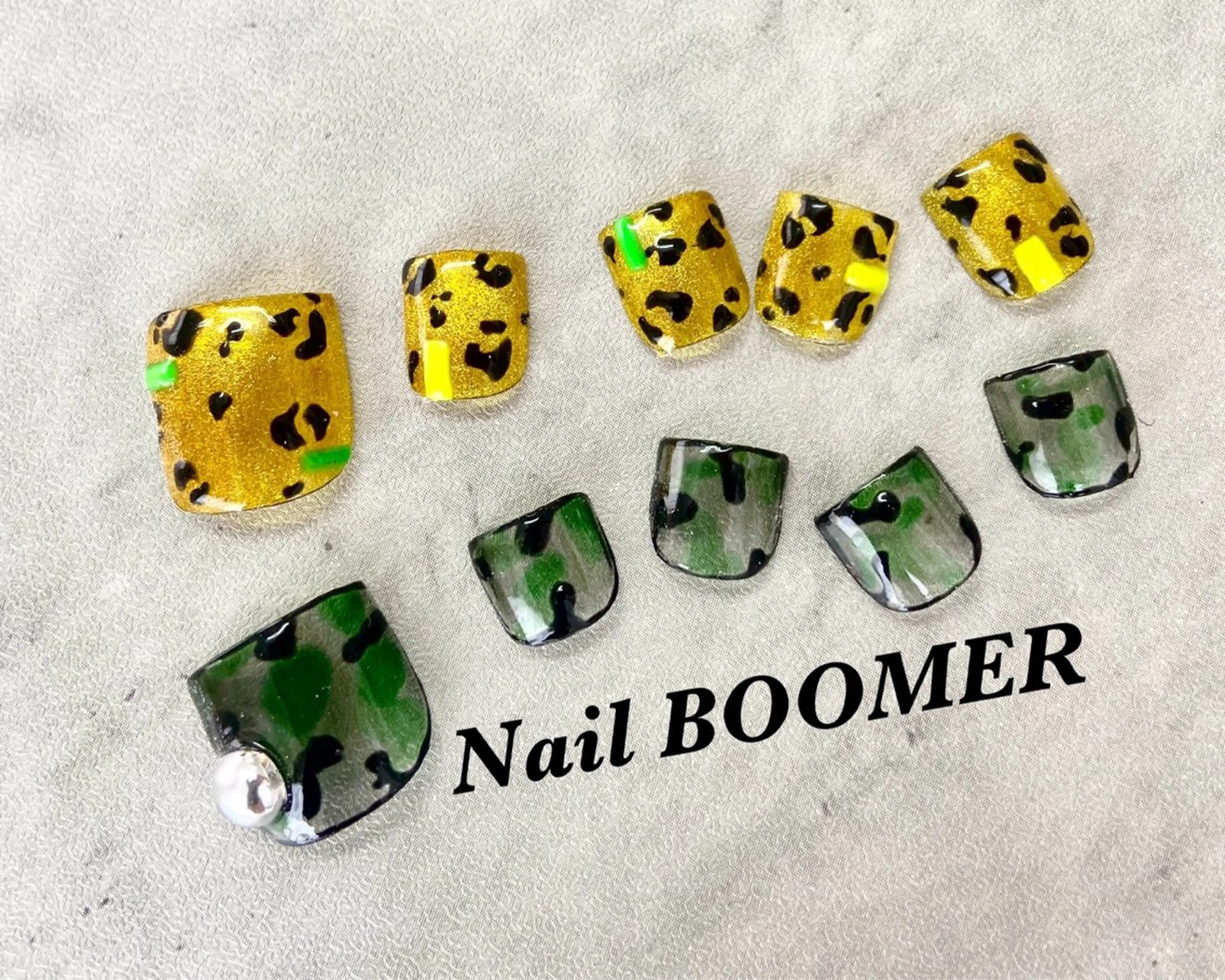 ネイル フットネイル ネイル ブーマーのネイルデザイン