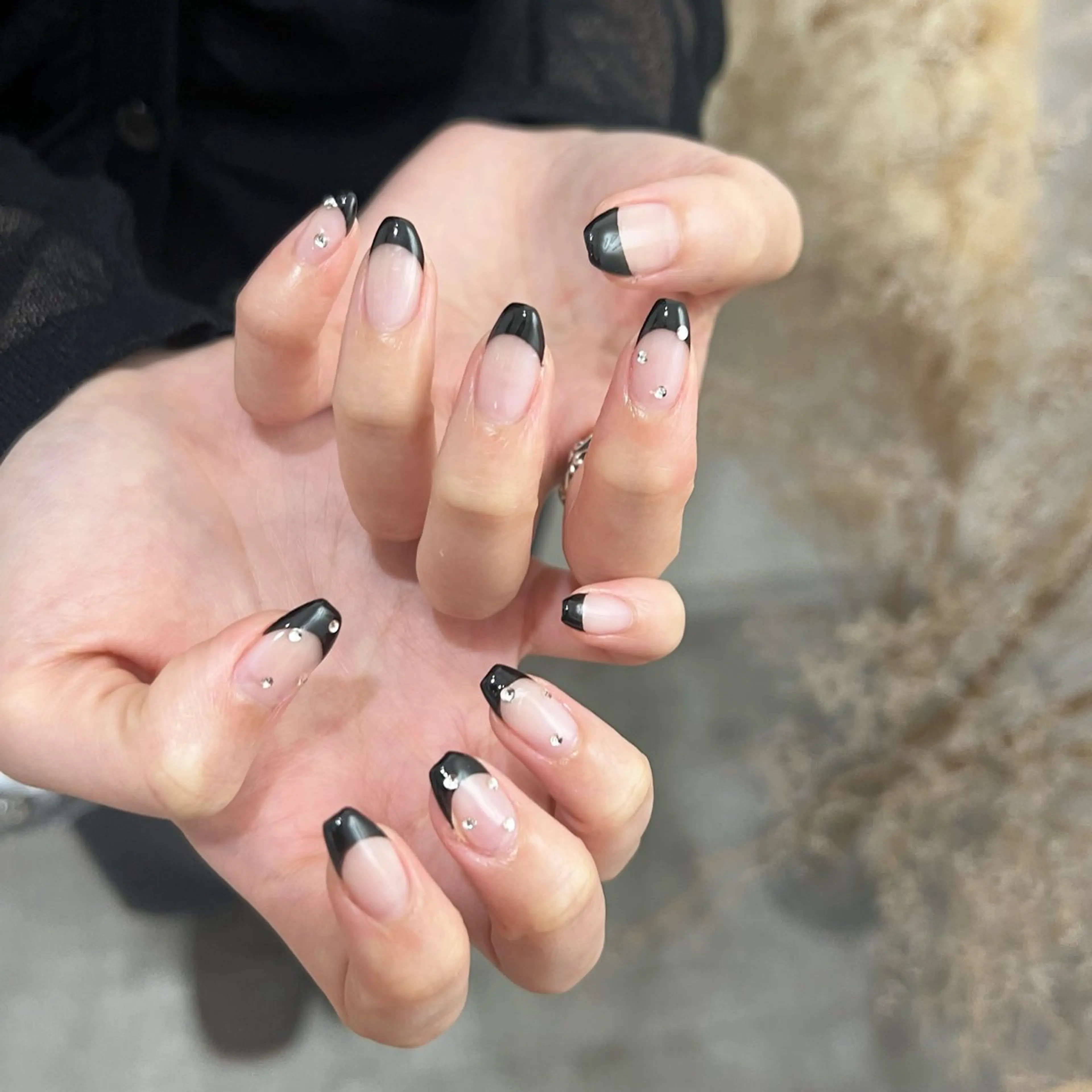 ネイル フレンチネイル シンプルネイル aimer more ANZU🍯のネイルデザイン