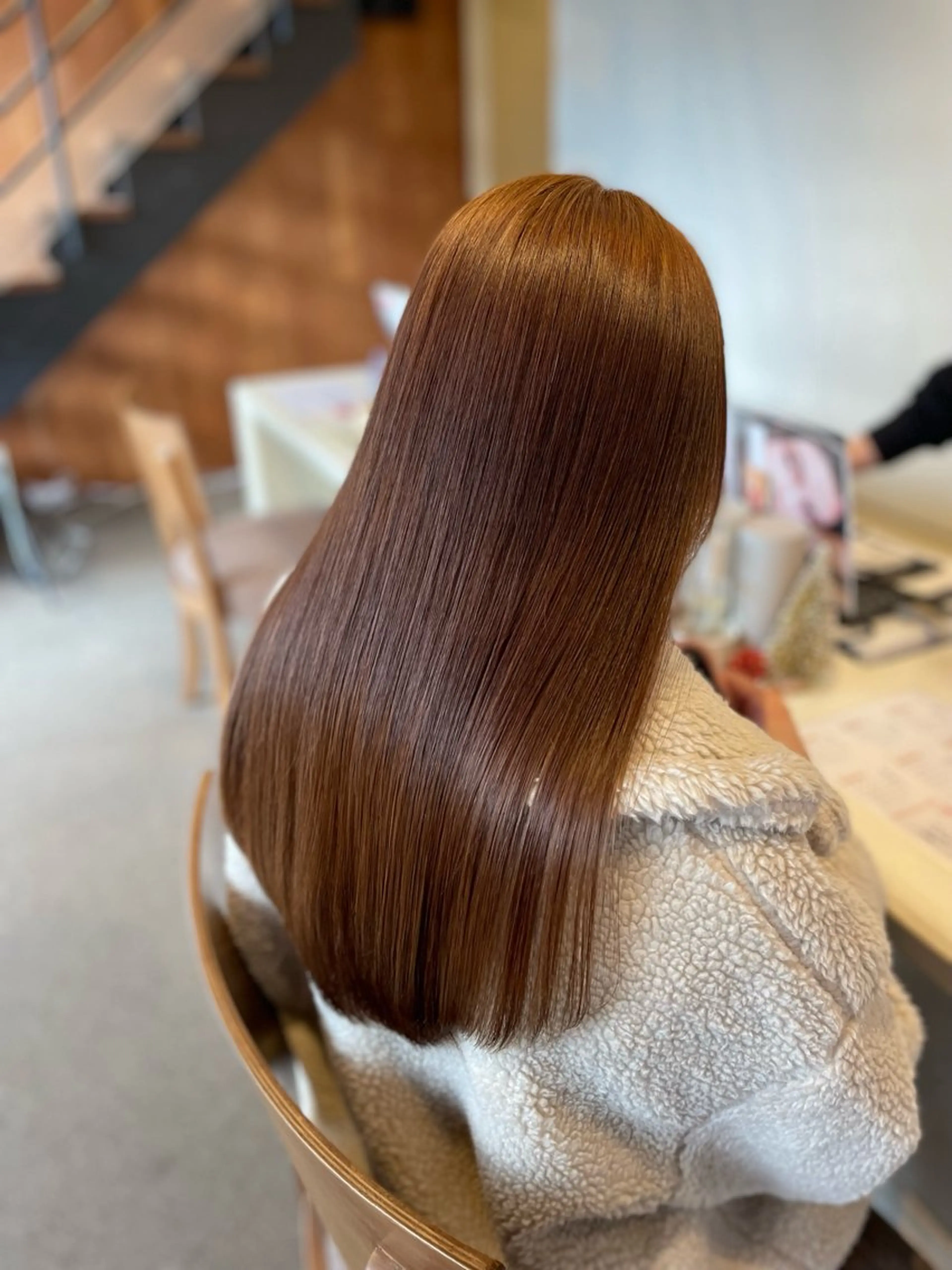 1日で叶う✨【ダメージレス】カットカラーストレート！の写真