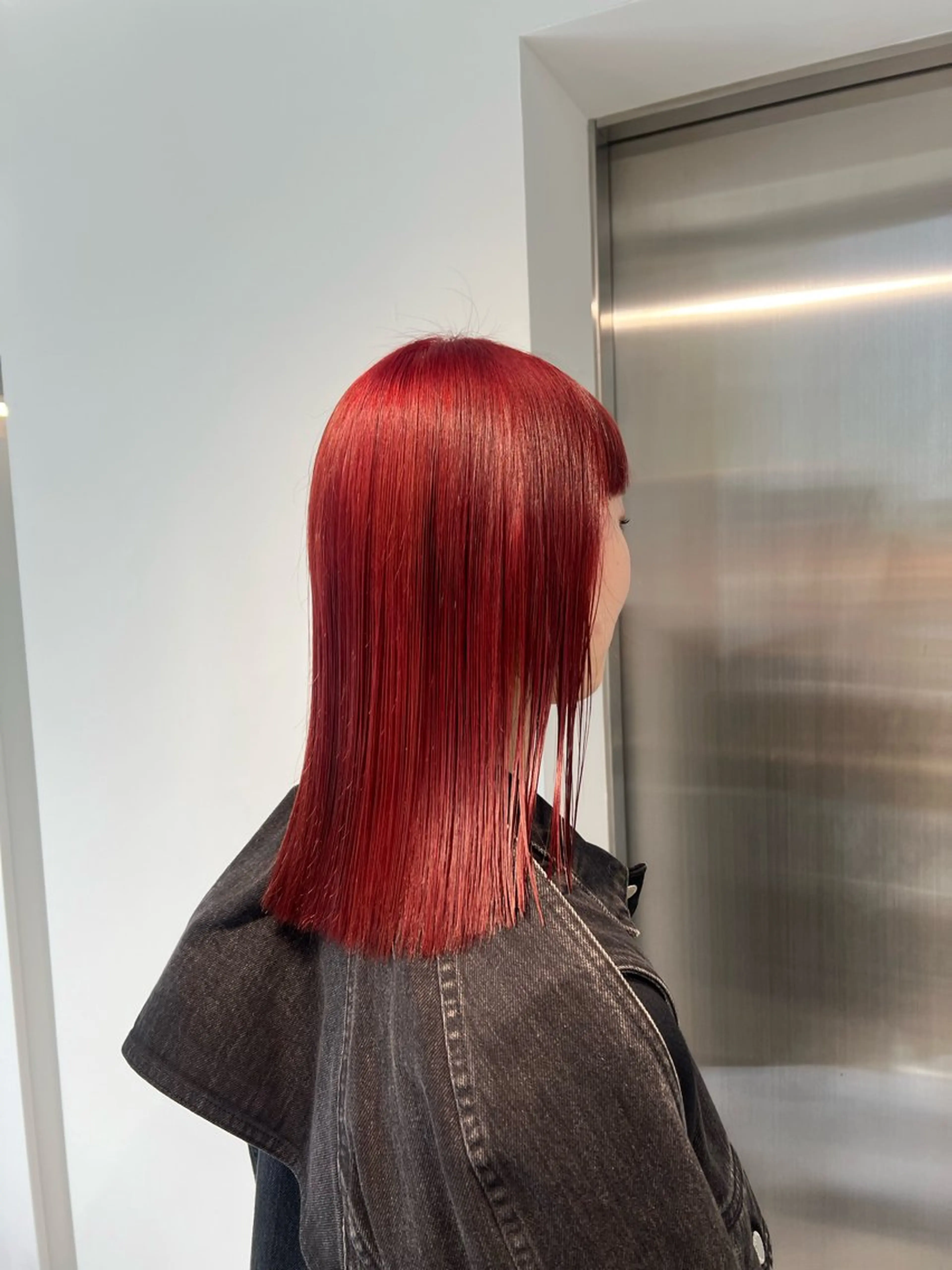 セミロング カラー カット ヘアカラー トリートメント レイヤー/透明感 カラー🌿KANTAのヘアスタイル