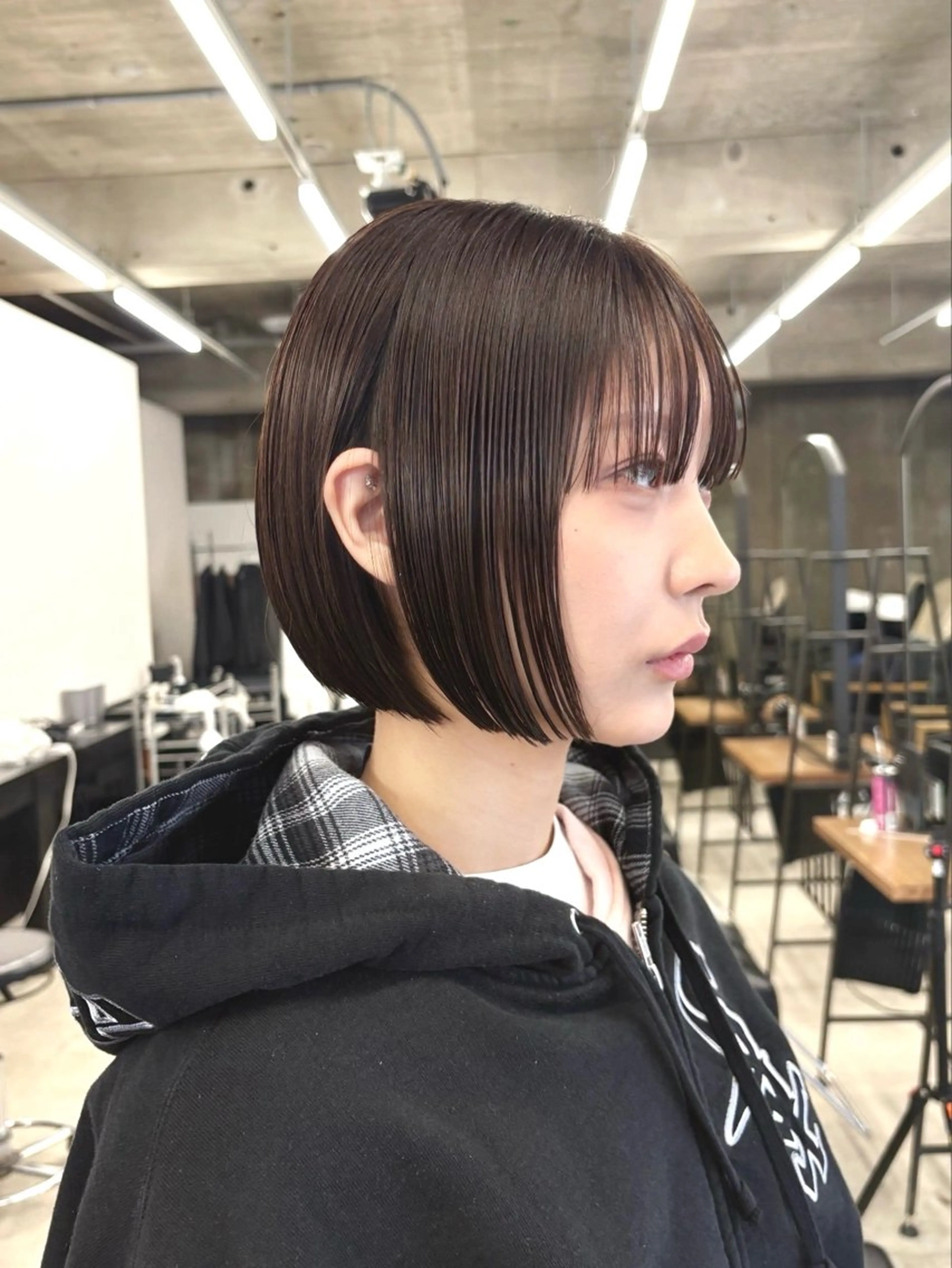 ショート ヘアカラー SiSTA 自由が丘所属・SiSTA 上平おおかのヘアスタイル