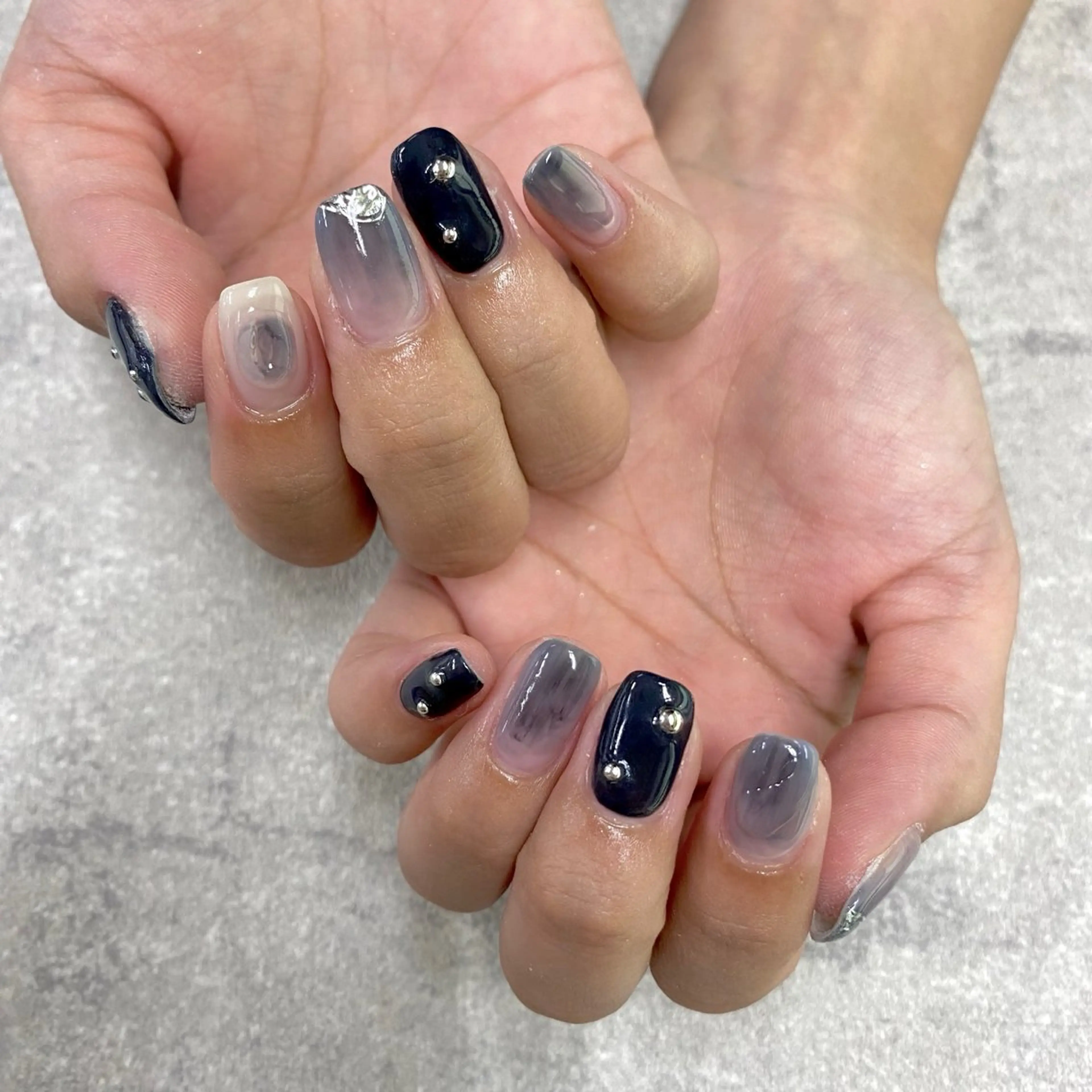 ネイル ニュアンスネイル ハンドネイル NUMAZAWA KASUMIのネイルデザイン