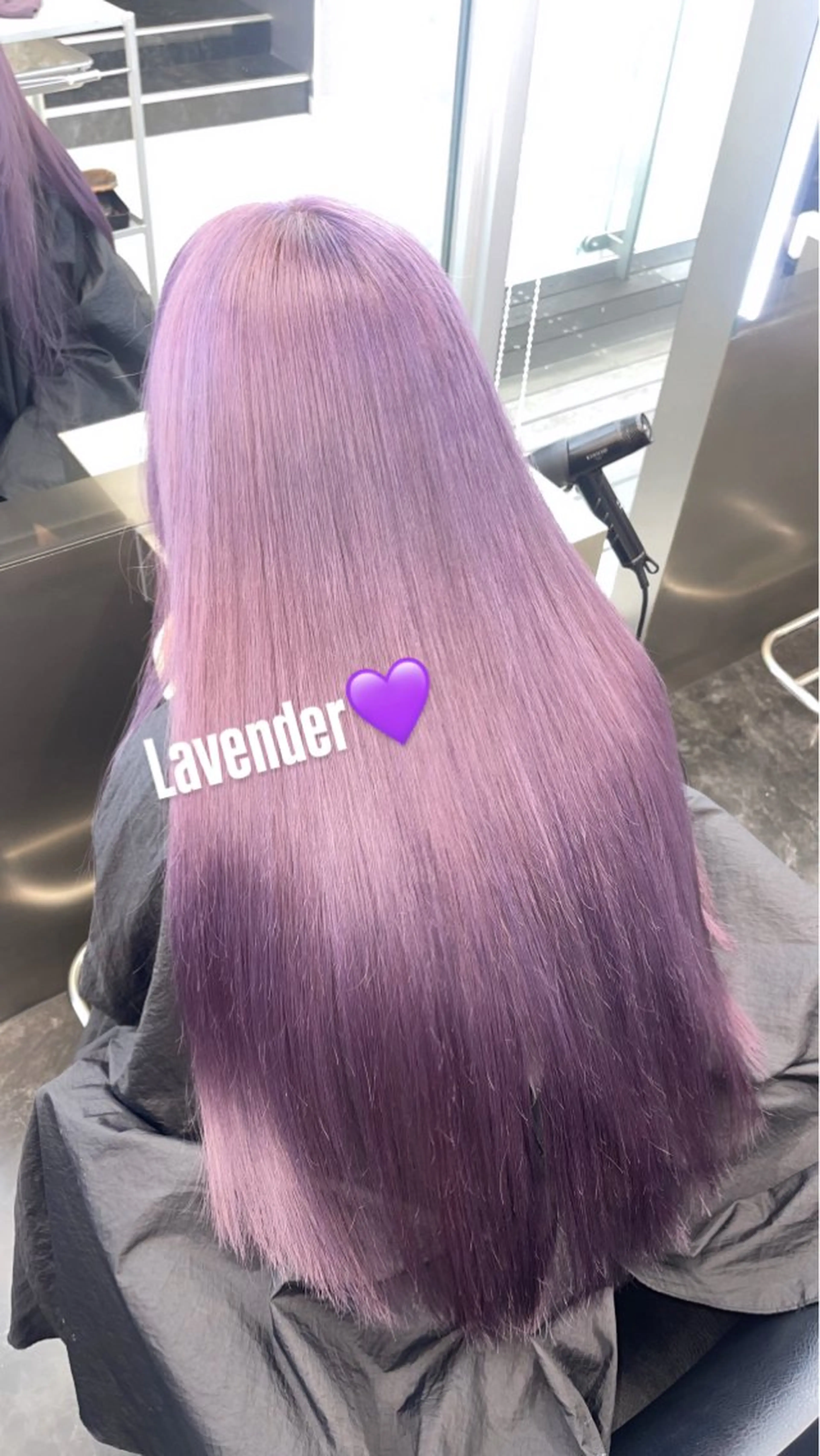 ロング カラー ヘアカラー トリートメント ケアブリーチ/透明感 カラー🤍YURIAのヘアスタイル