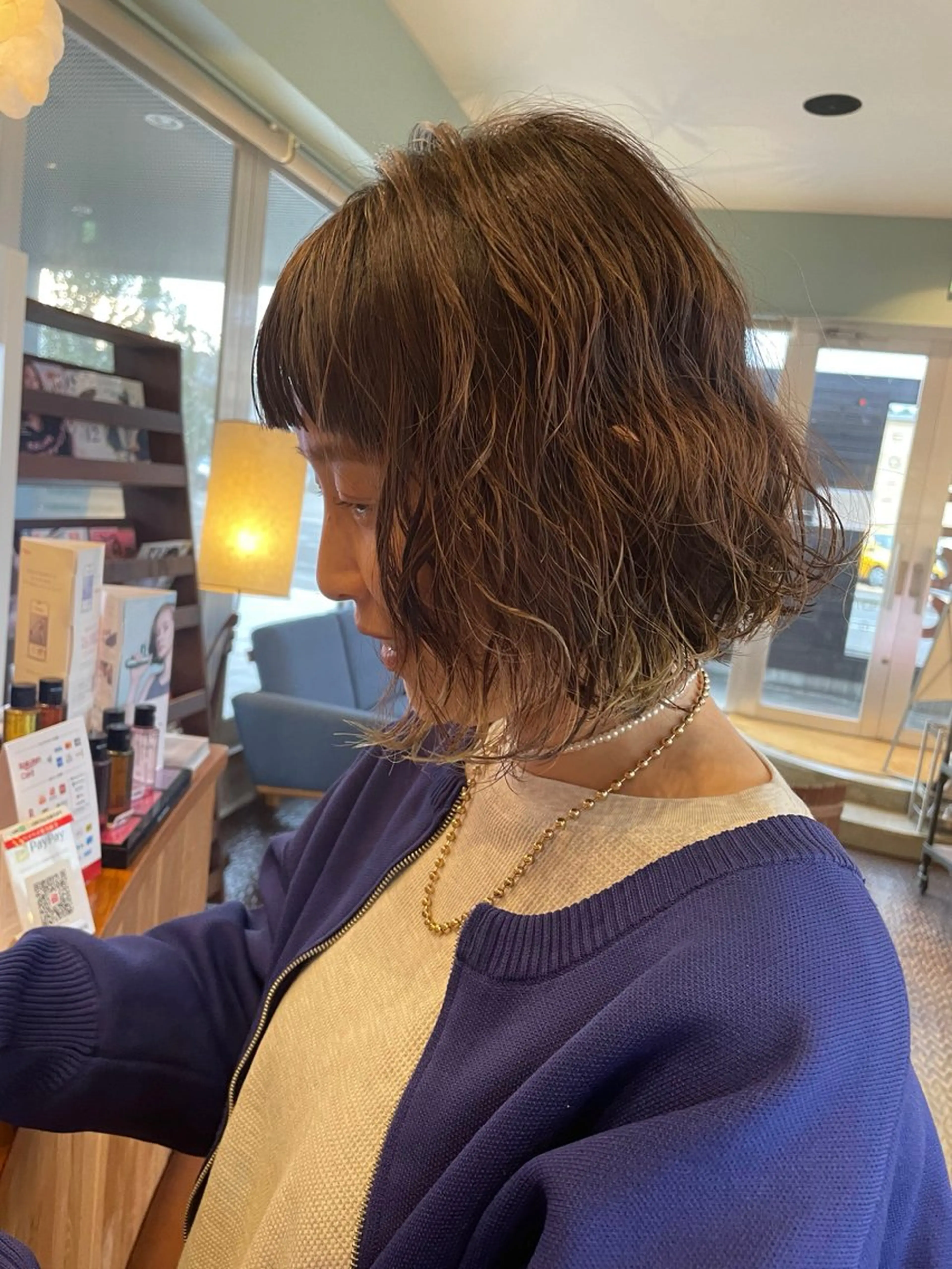 ミディアム パーマ むらまつ えりこのヘアスタイル