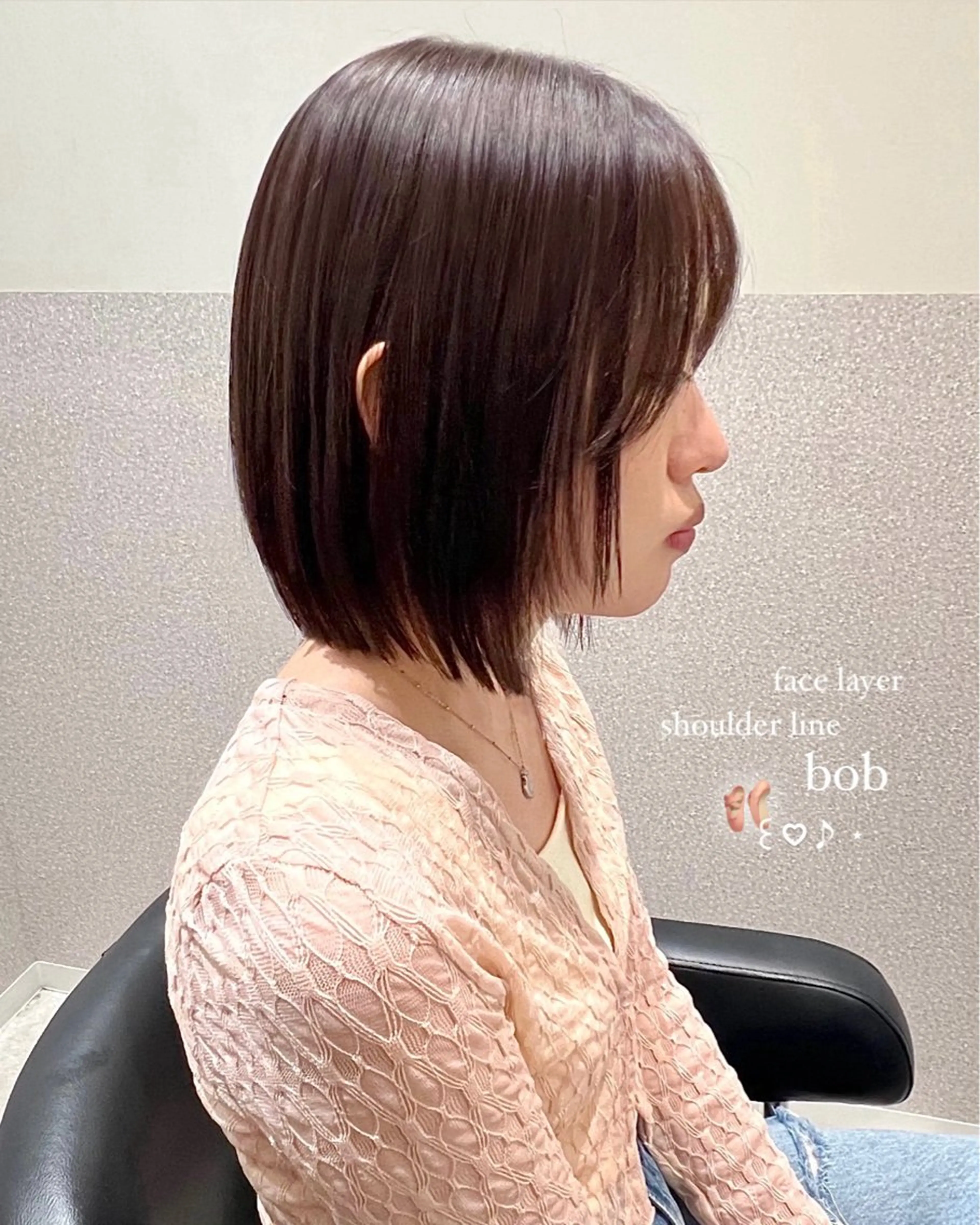 ミディアム カット ヘアカラー トリートメント 赤み消し/透明感 🪽◝✩ 武者春花のヘアスタイル