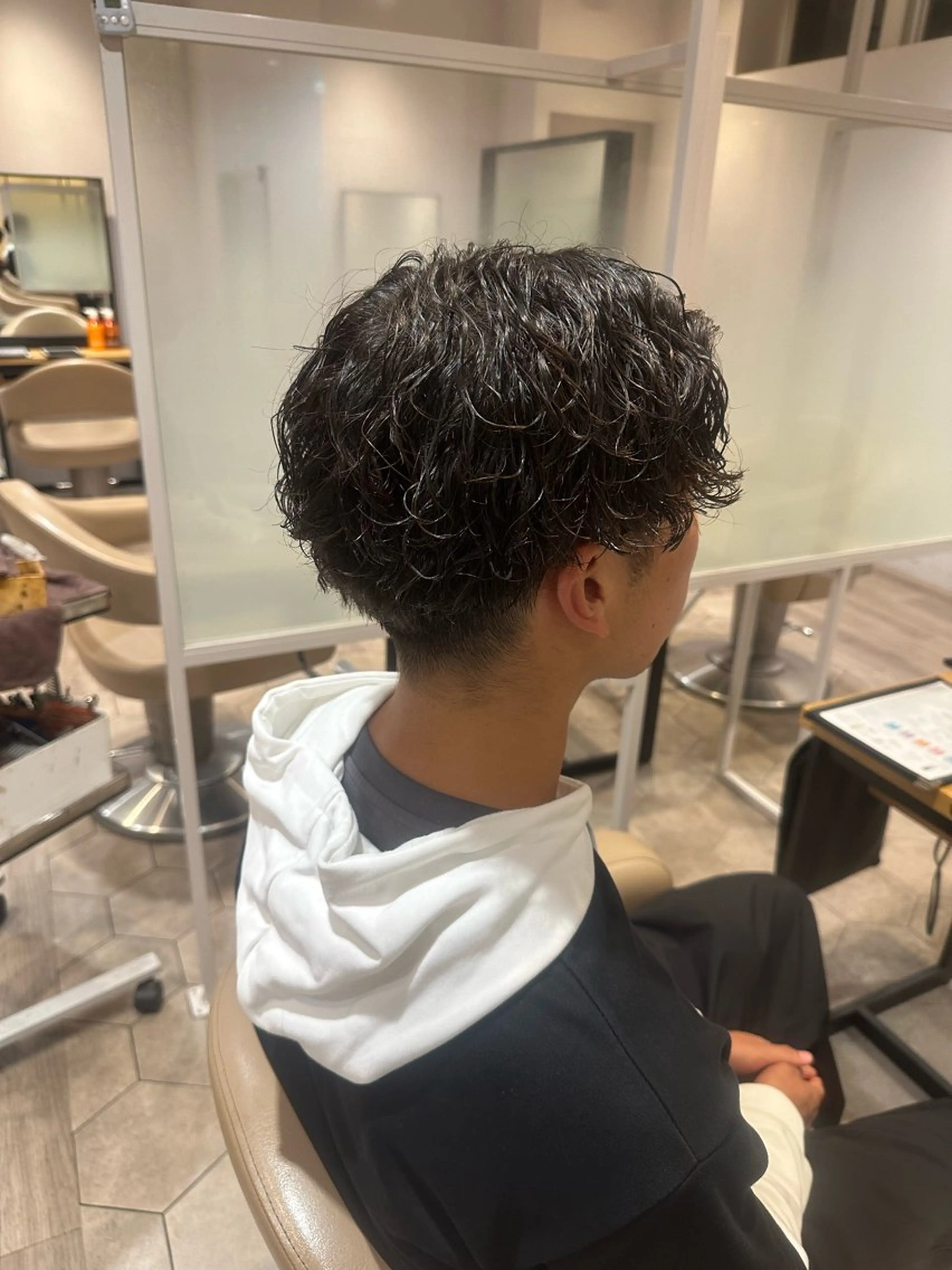 パーマ メンズ hair＆make EARTH 湘南台所属・EIJI メンズ特化/パーマのヘアスタイル