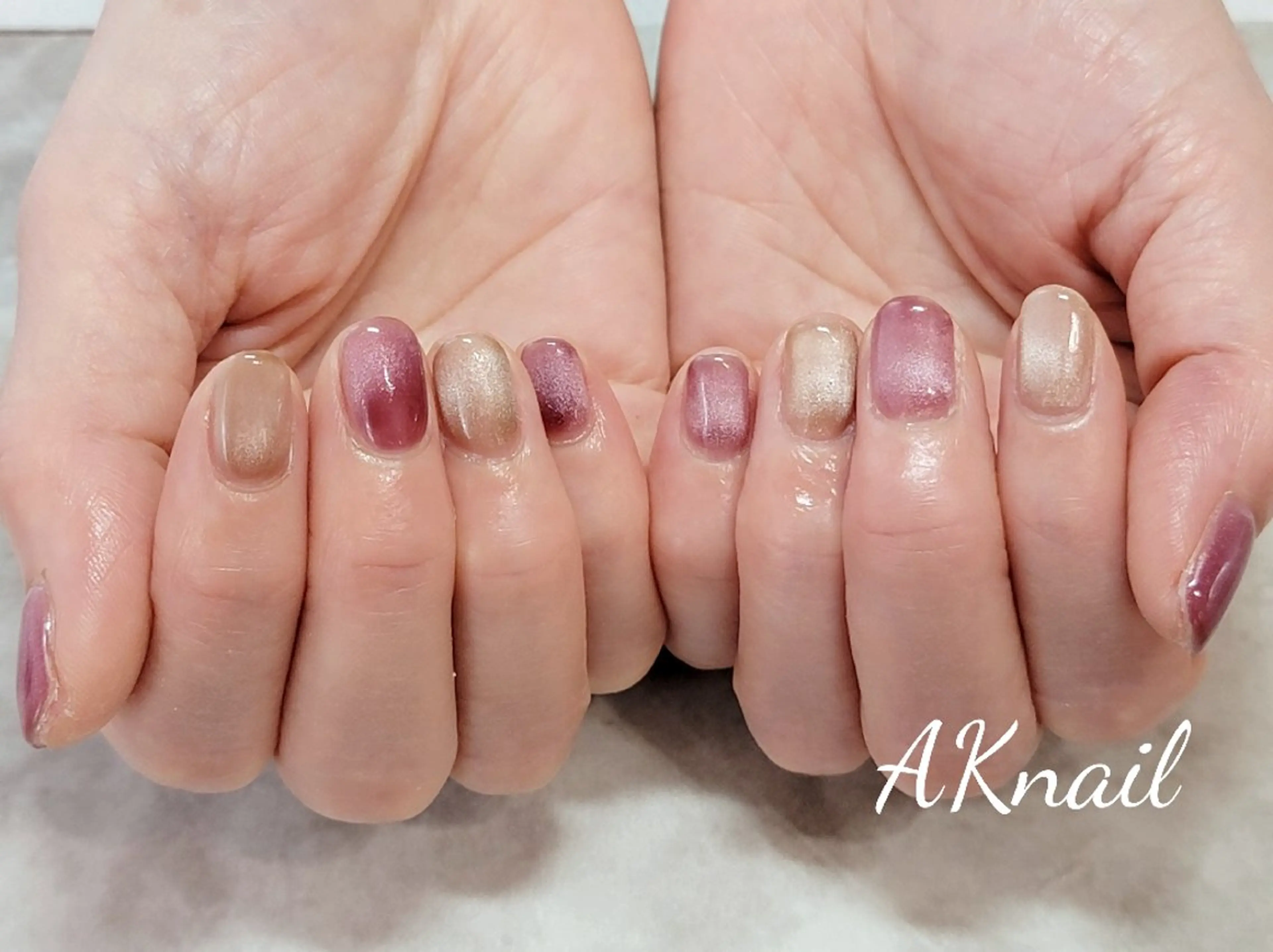 ネイル ハンドネイル ネイル&巻き爪サロン 　AKnailのネイルデザイン
