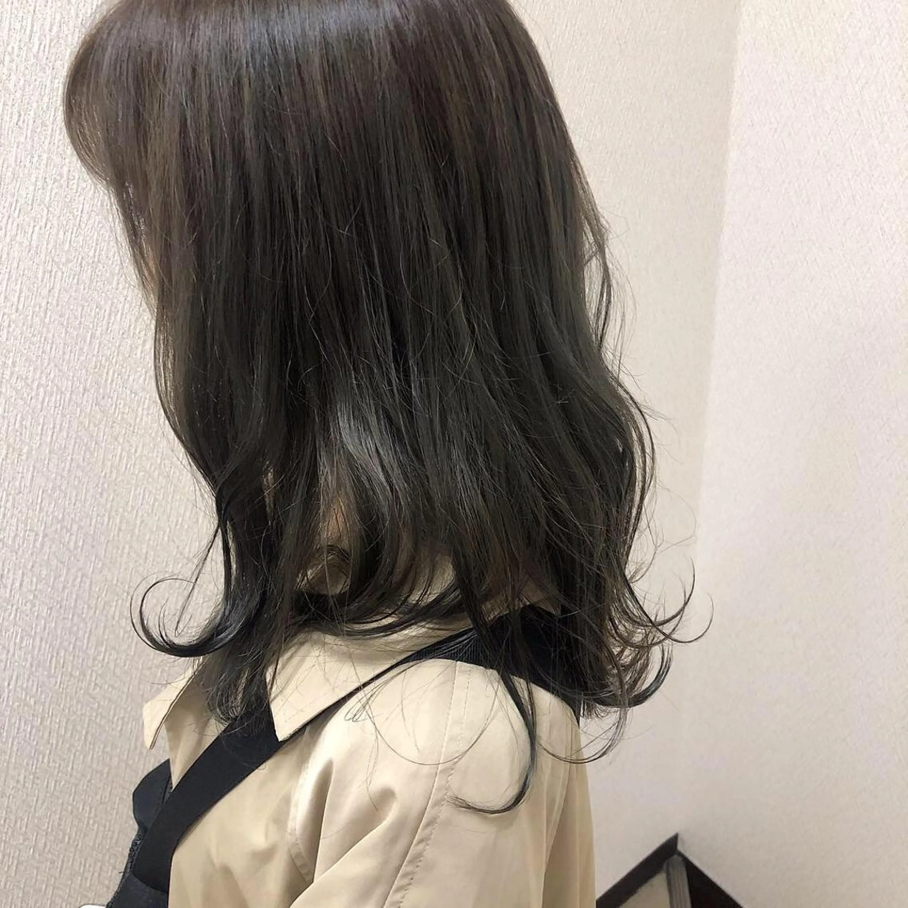 セミロング 水野 雪 /パーマ/暖色カラーのヘアスタイル