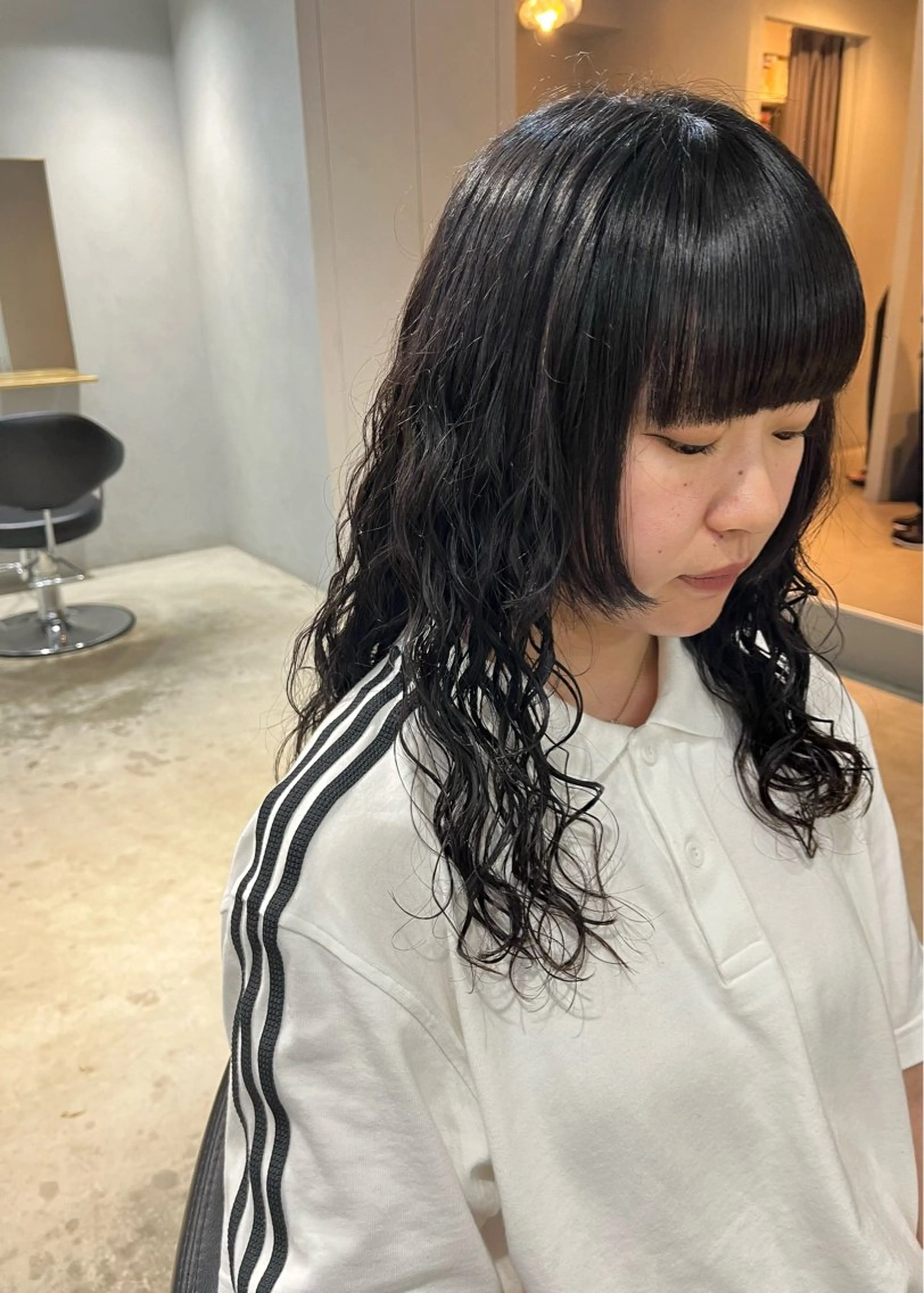 パーマ 【arc】 佐藤未希穂/レイヤーのヘアスタイル