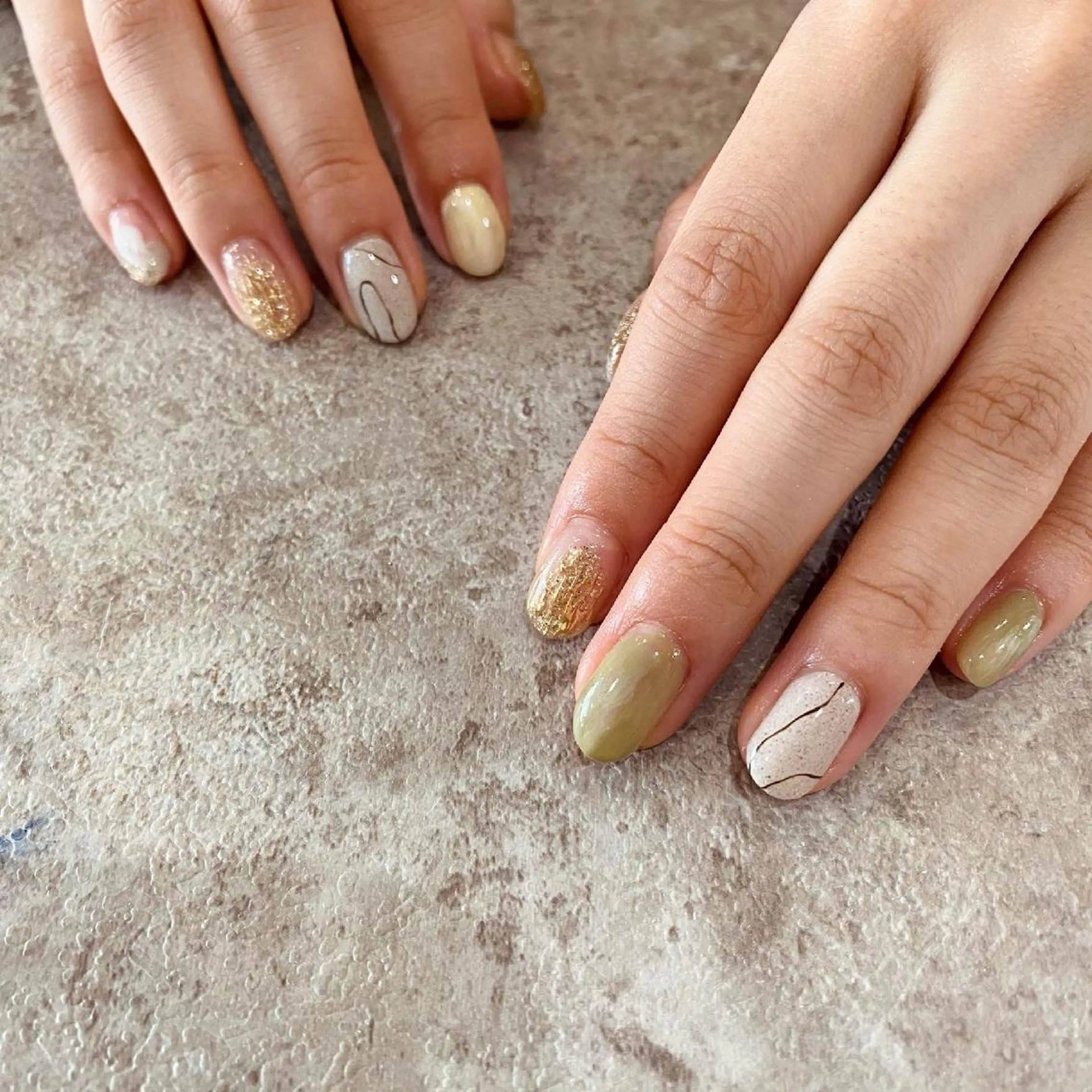 ネイル ハンドネイル reco nail所属・池田 美穂のネイルデザイン