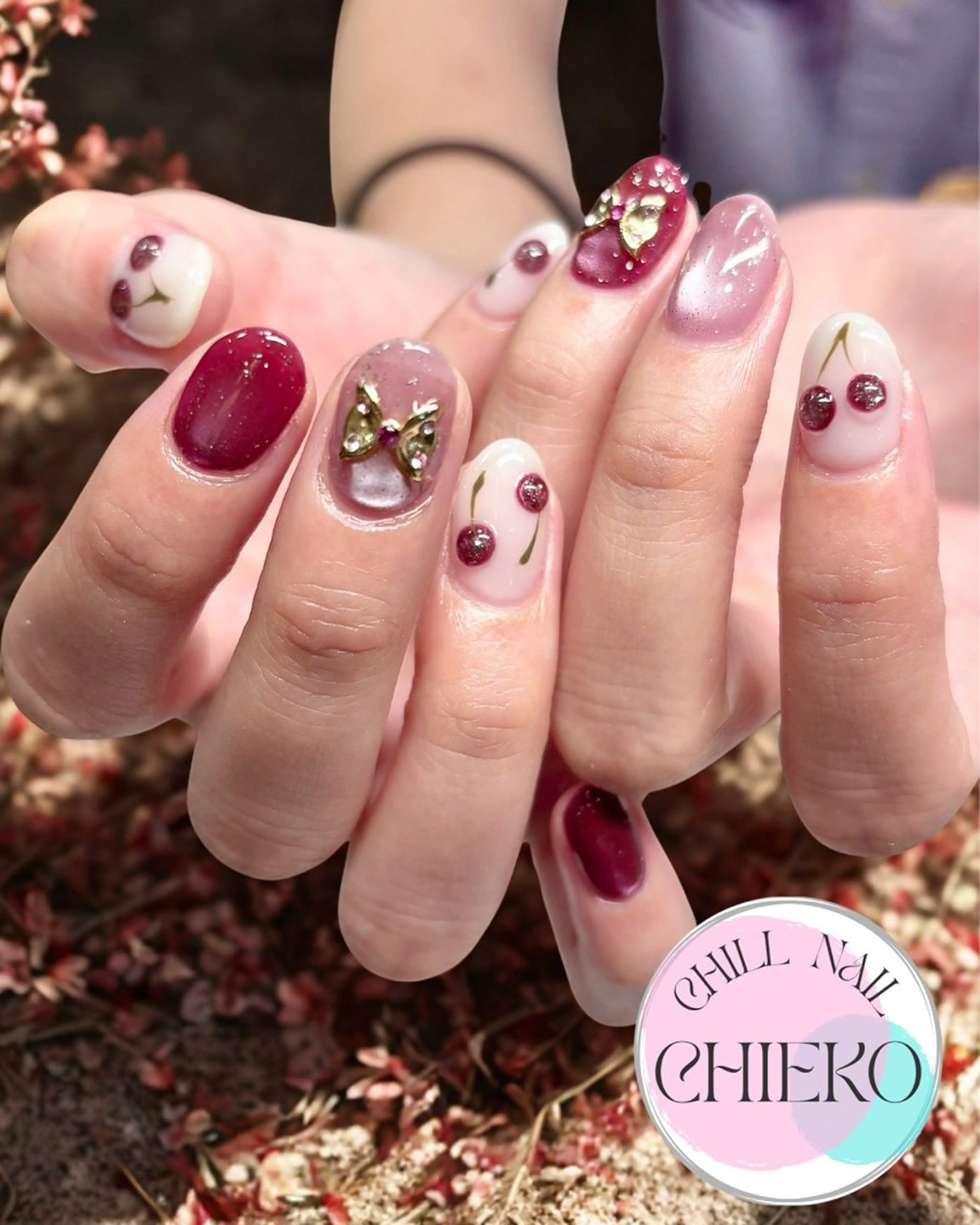 ネイル chieko'nail所属・CHILL NAIL 読谷のネイルデザイン