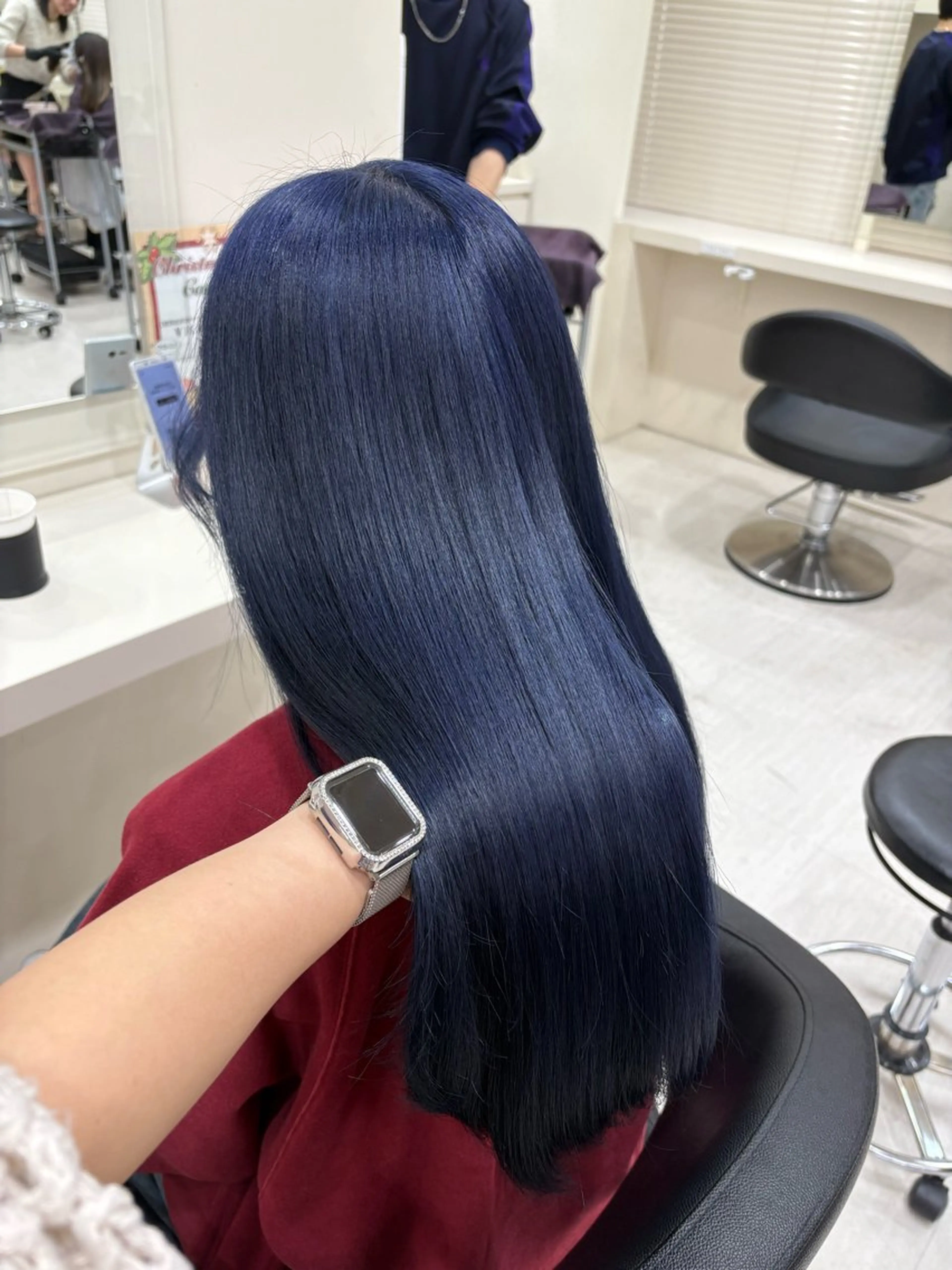 ミディアム カラー ヘアカラー トリートメント 💟RINNA 艶カラー💟のヘアスタイル