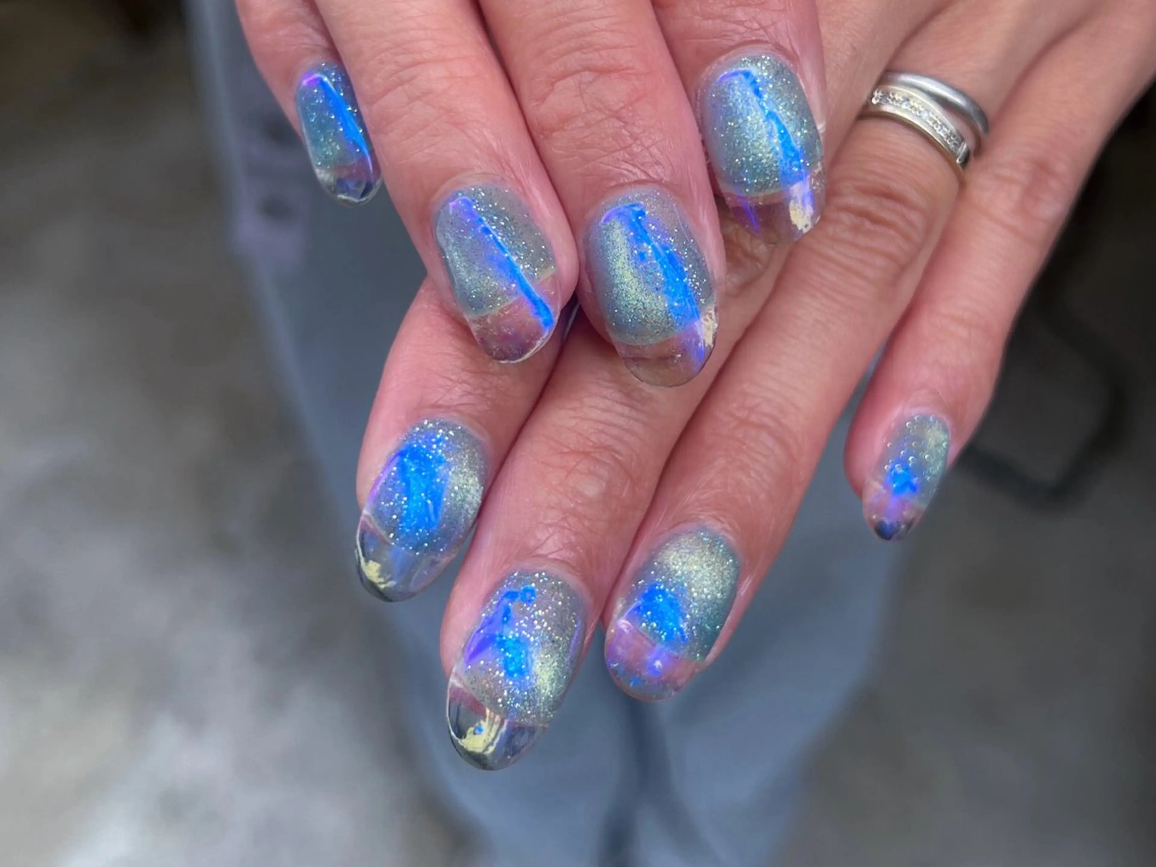 ネイル ハンドネイル LEFTNAILS フィルインニュアンスのネイルデザイン