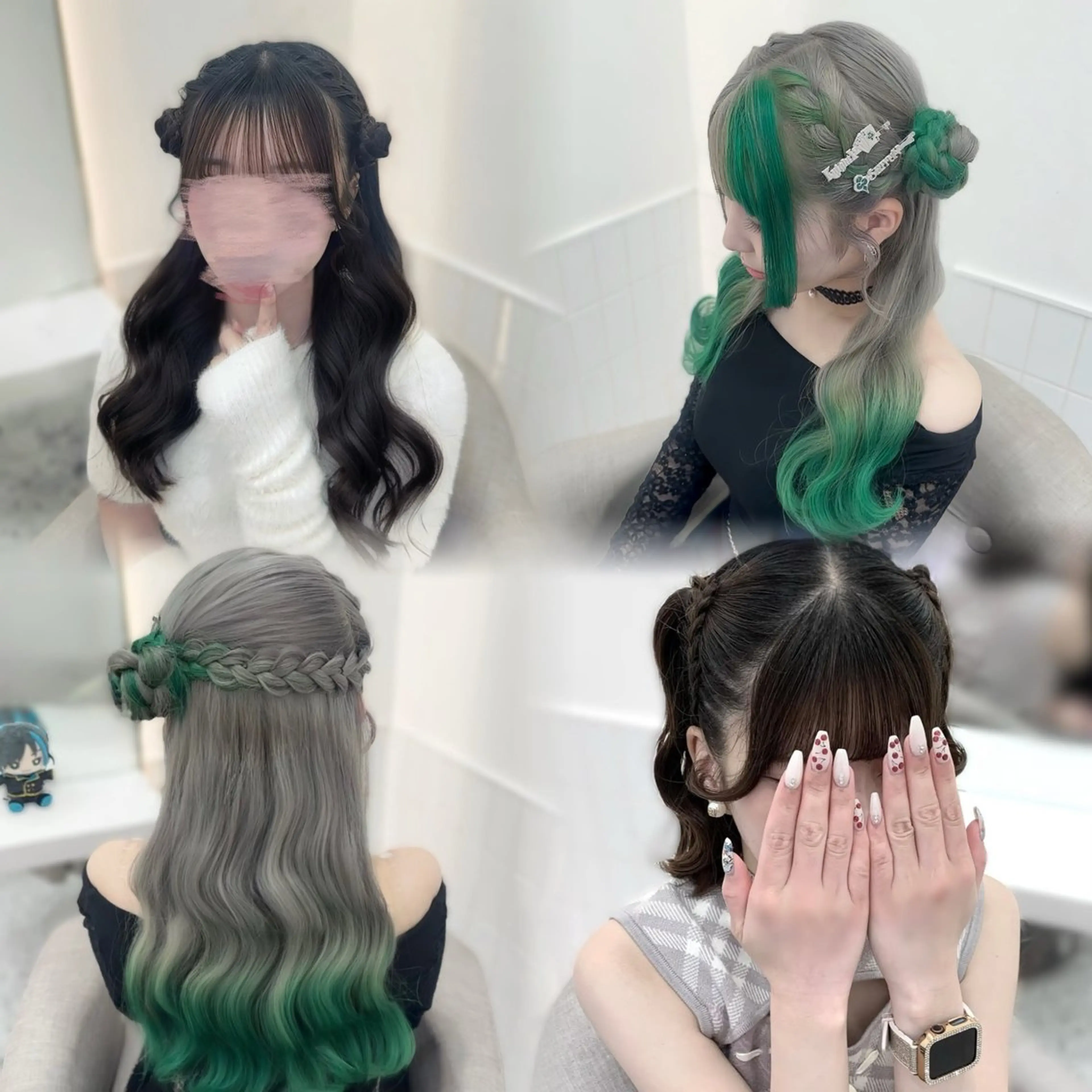 【推し活やイベント前に💞】🎀シンプルヘアアレンジ🎀/ヘアメ/ヘアセットの写真