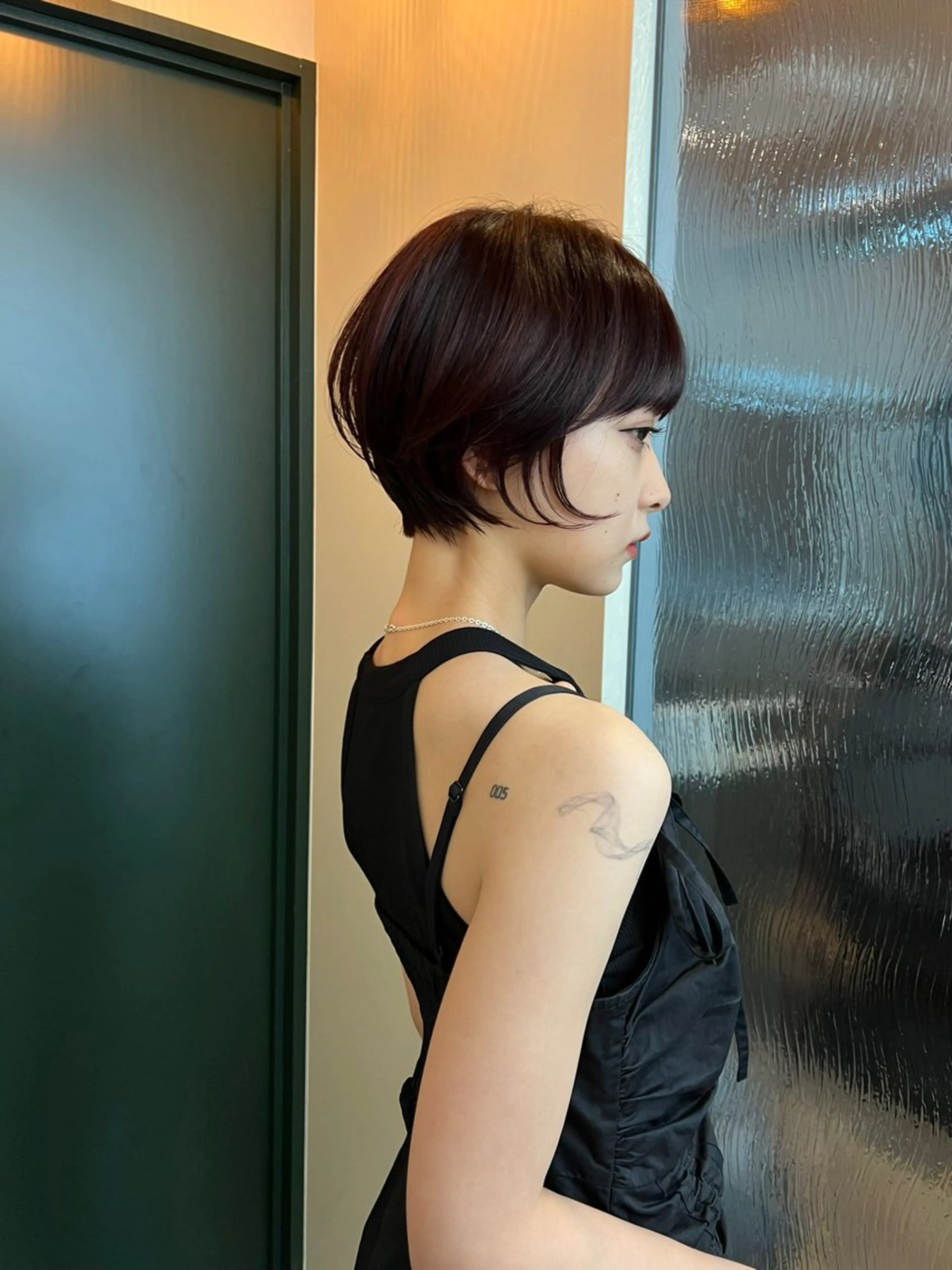 ショート カラー カット ヘアカラー ハイトーンカラー/ さらさのヘアスタイル