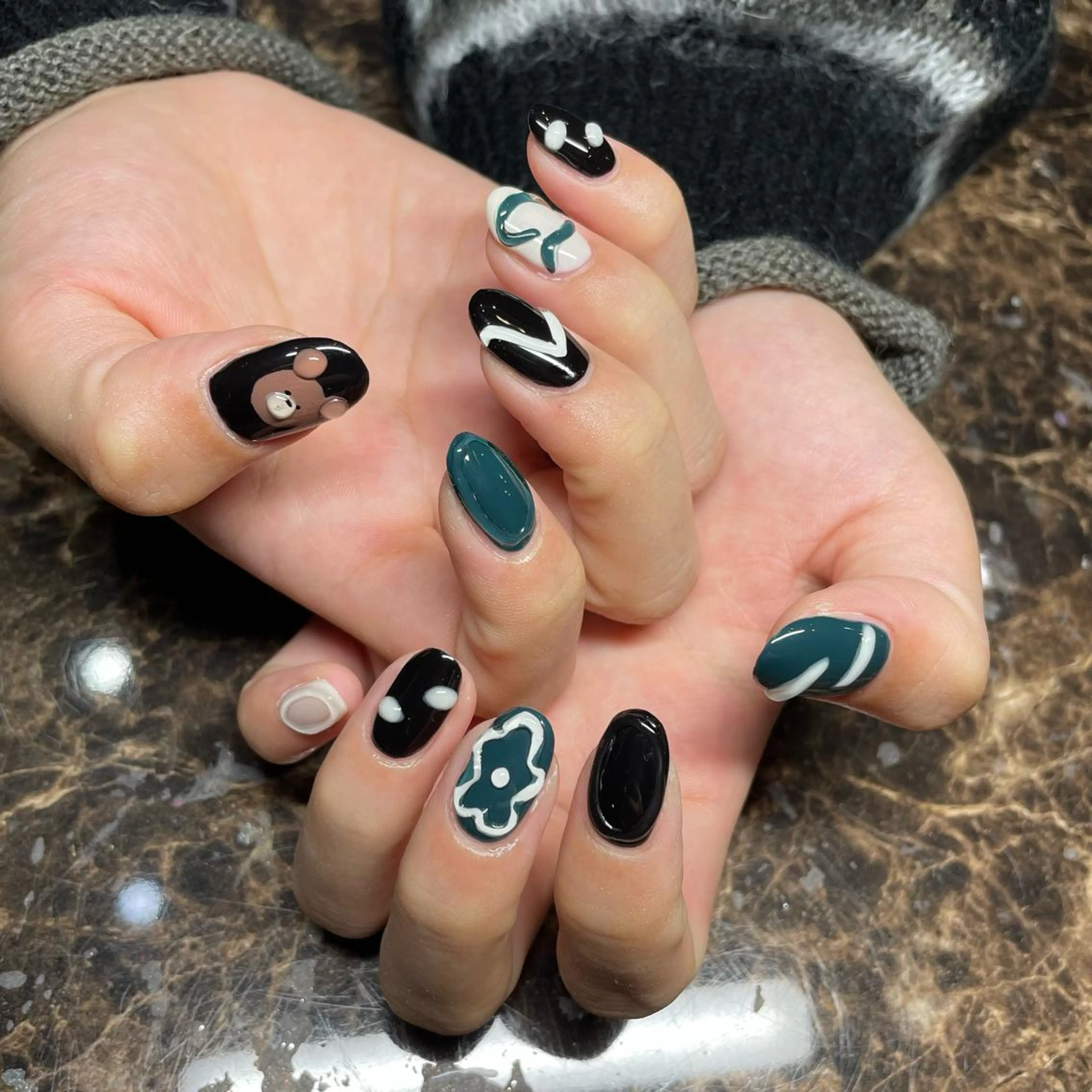 ネイル IROHA Nail 堺雛薫のネイルデザイン