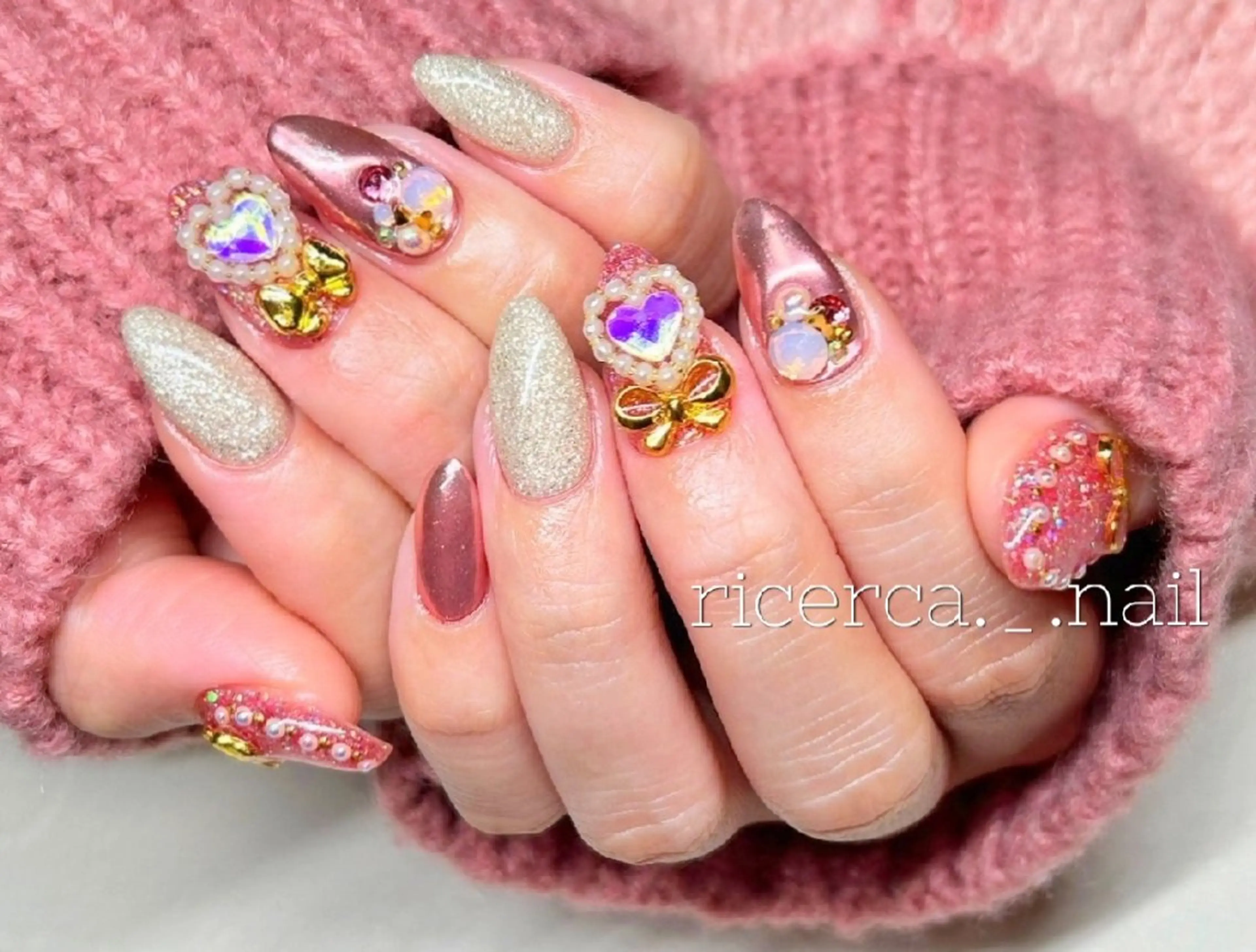 ネイル ricerca._. nail ちゃこのネイルデザイン