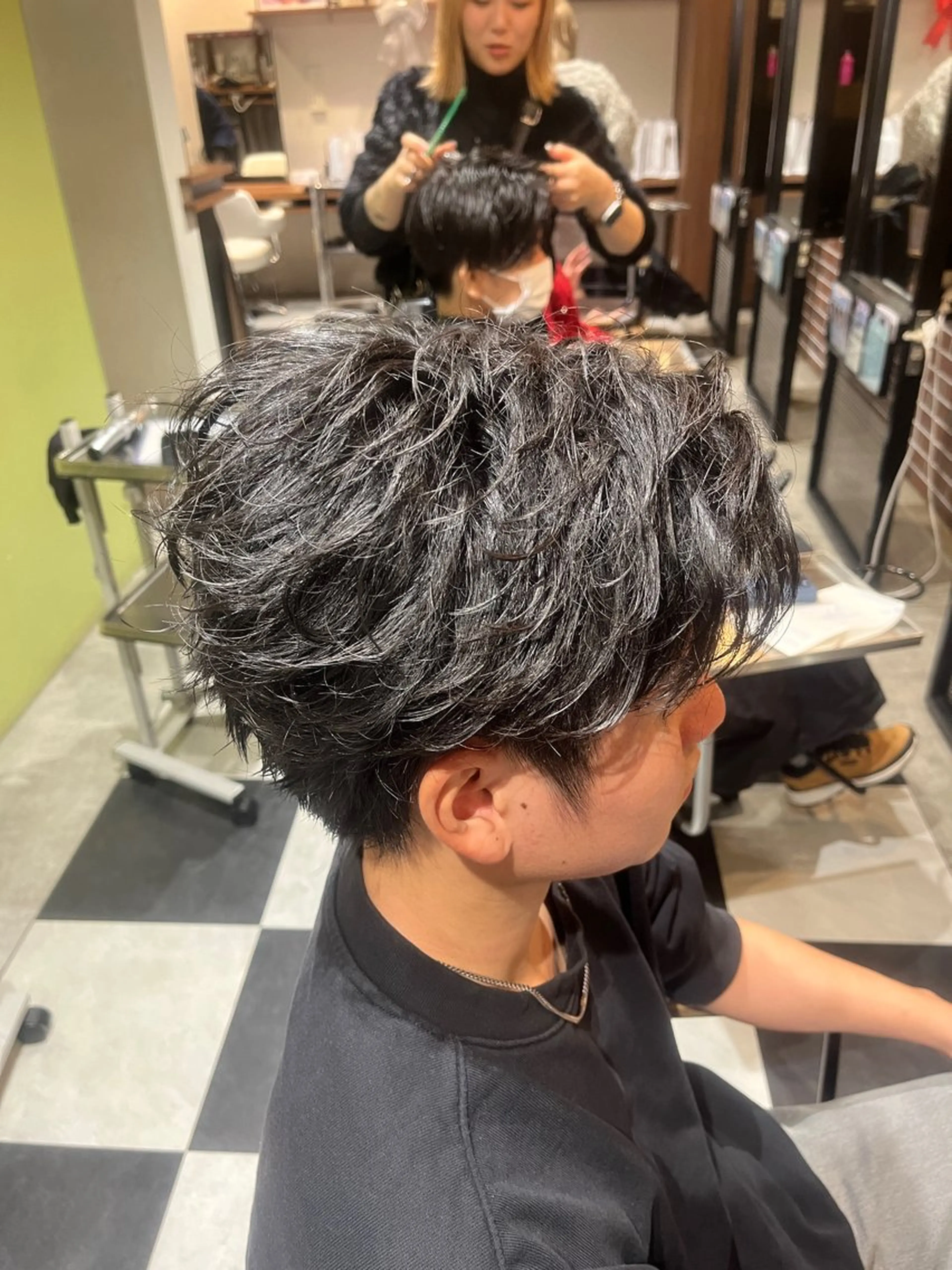 ショート パーマ メンズ カット パーマ 🎧メンズパーマ特化 /RUI🎧のヘアスタイル