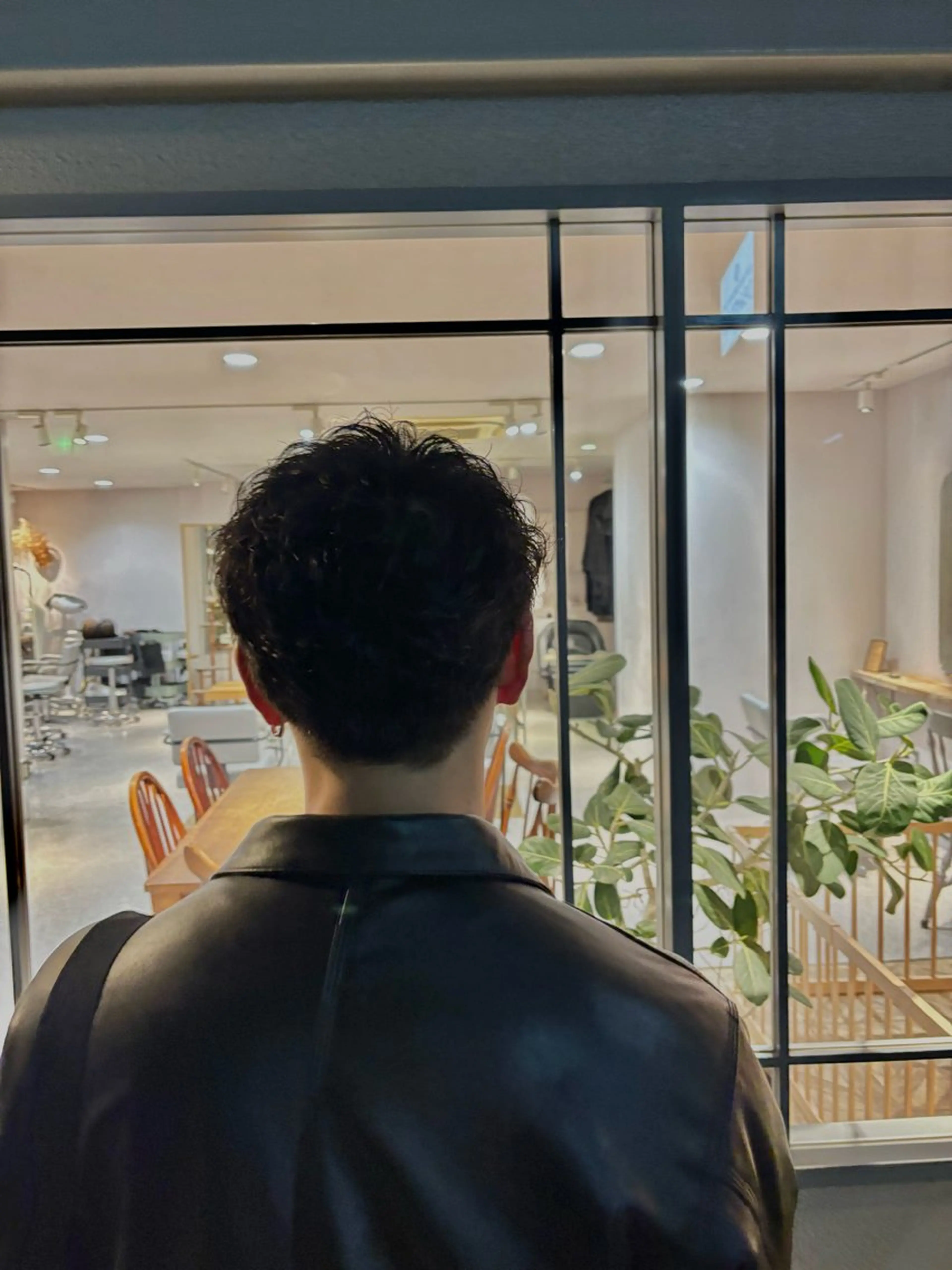 men's cut×perm.の写真