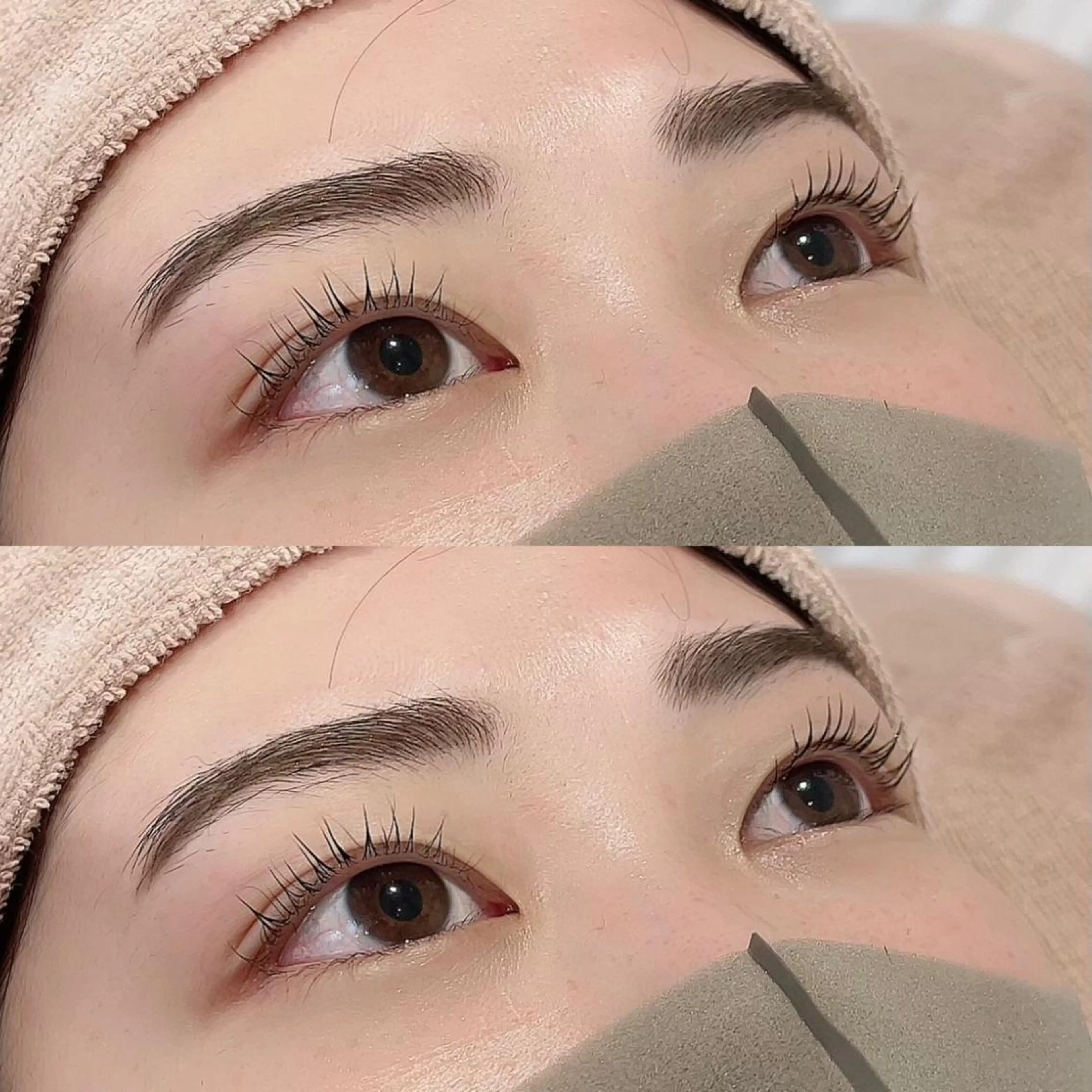 マツエク・マツパ パリジェンヌラッシュリフト 石渡このみ 🍊レイヤーカットのヘアスタイル