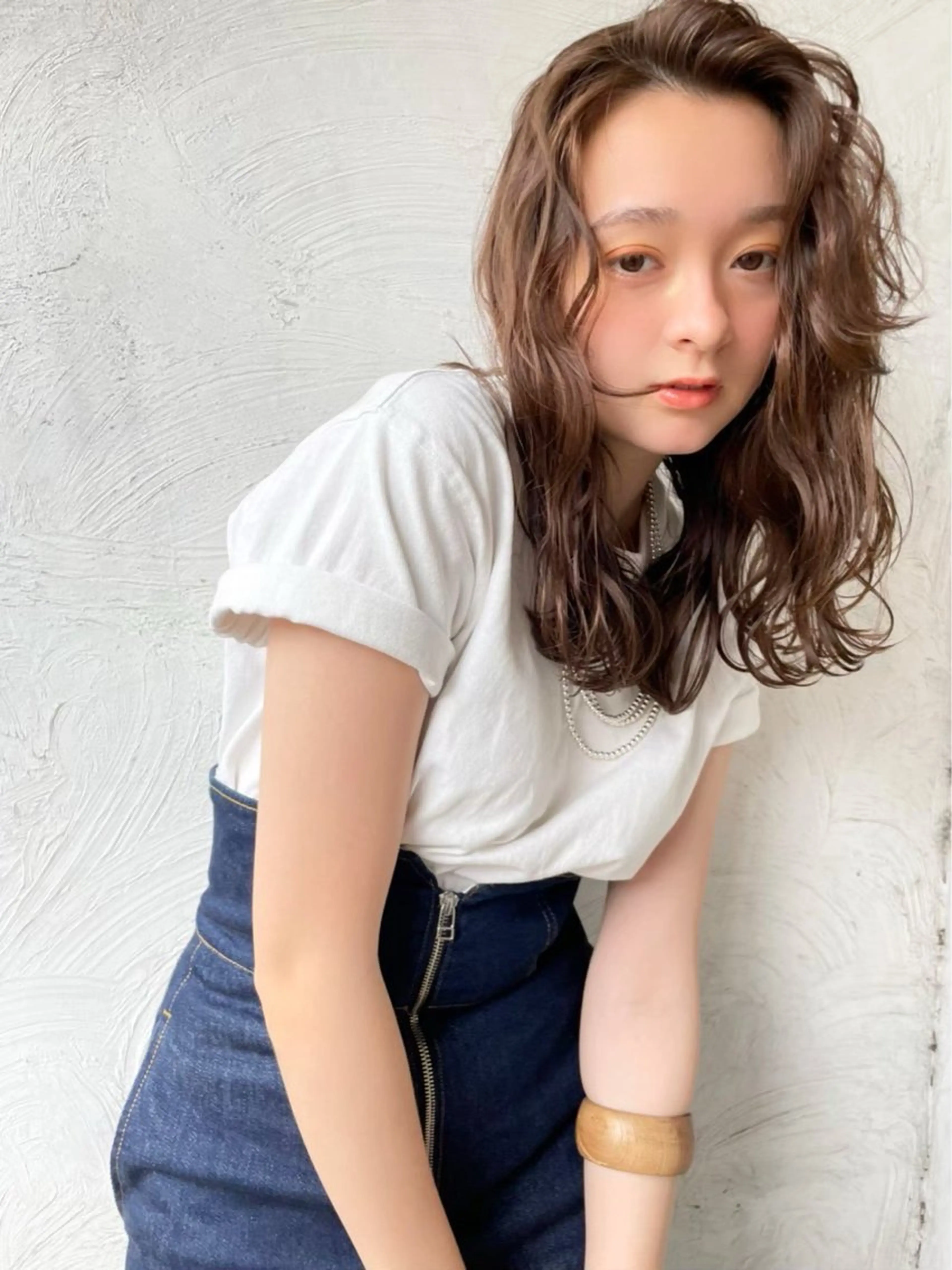 1日3名まで✨女性限定❗️【お洒落style🍃】カット×パーマ×最新トリートメント🫧ブリーチ毛対応相談可能🙆♂️の写真