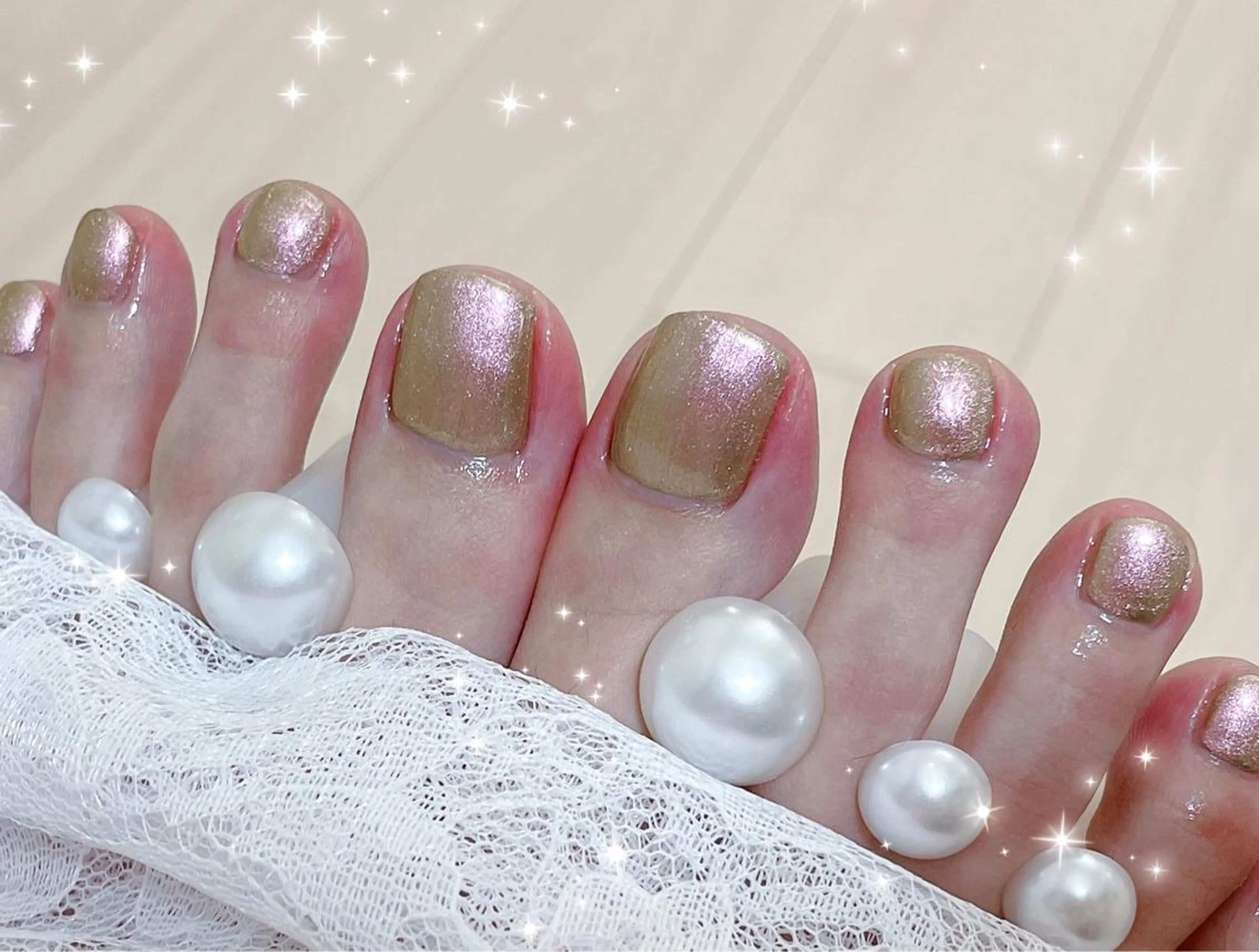 ネイル フットネイル FLARE NAIL フレアネイルのネイルデザイン