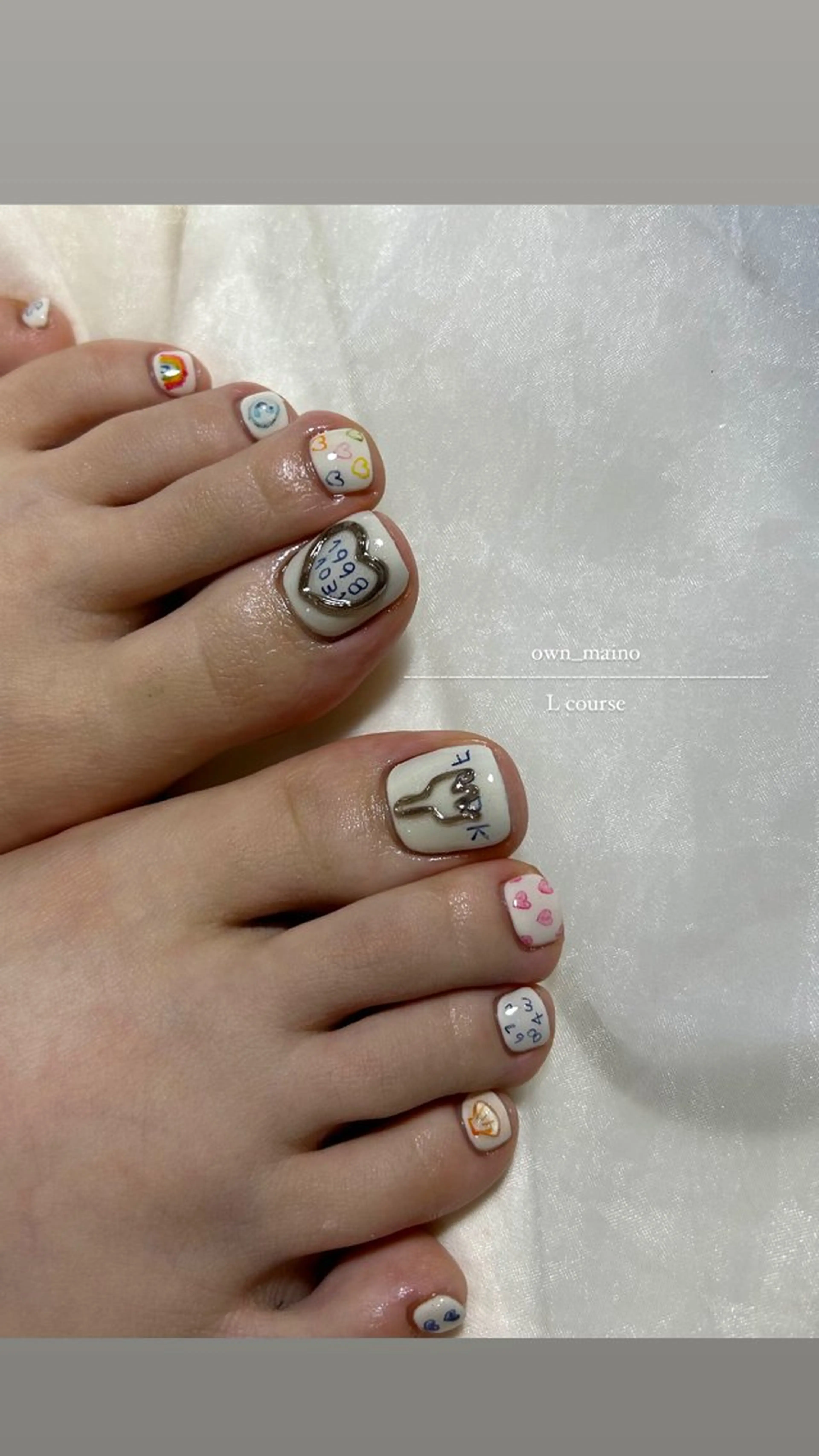 ネイル フットネイル nailroom own所属・maino ( own　)のネイルデザイン