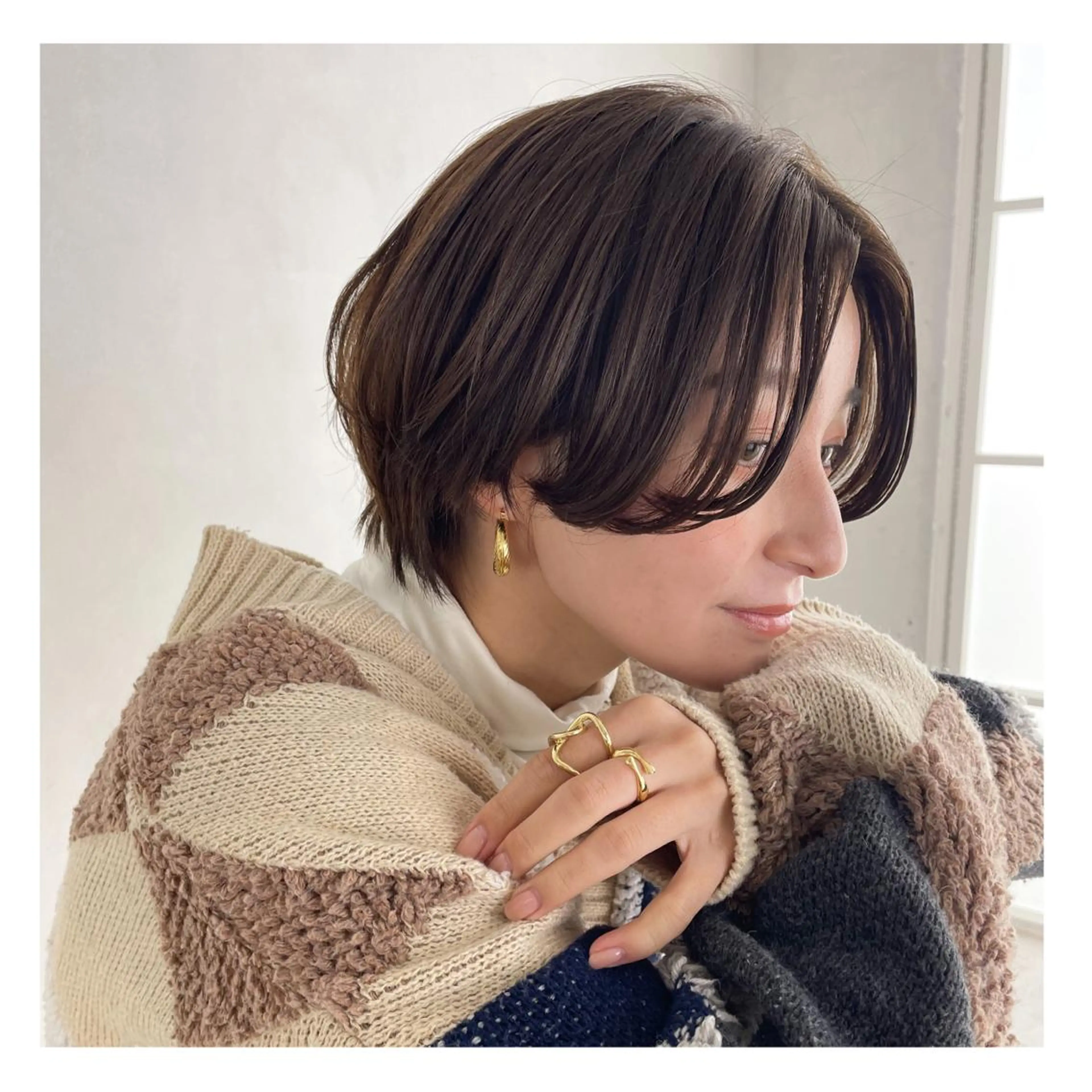 ショート ハンサムショート ショートヘア カット ヘアカラー トリートメント ❁⃘ ち だ り さ ❁⃘のヘアスタイル