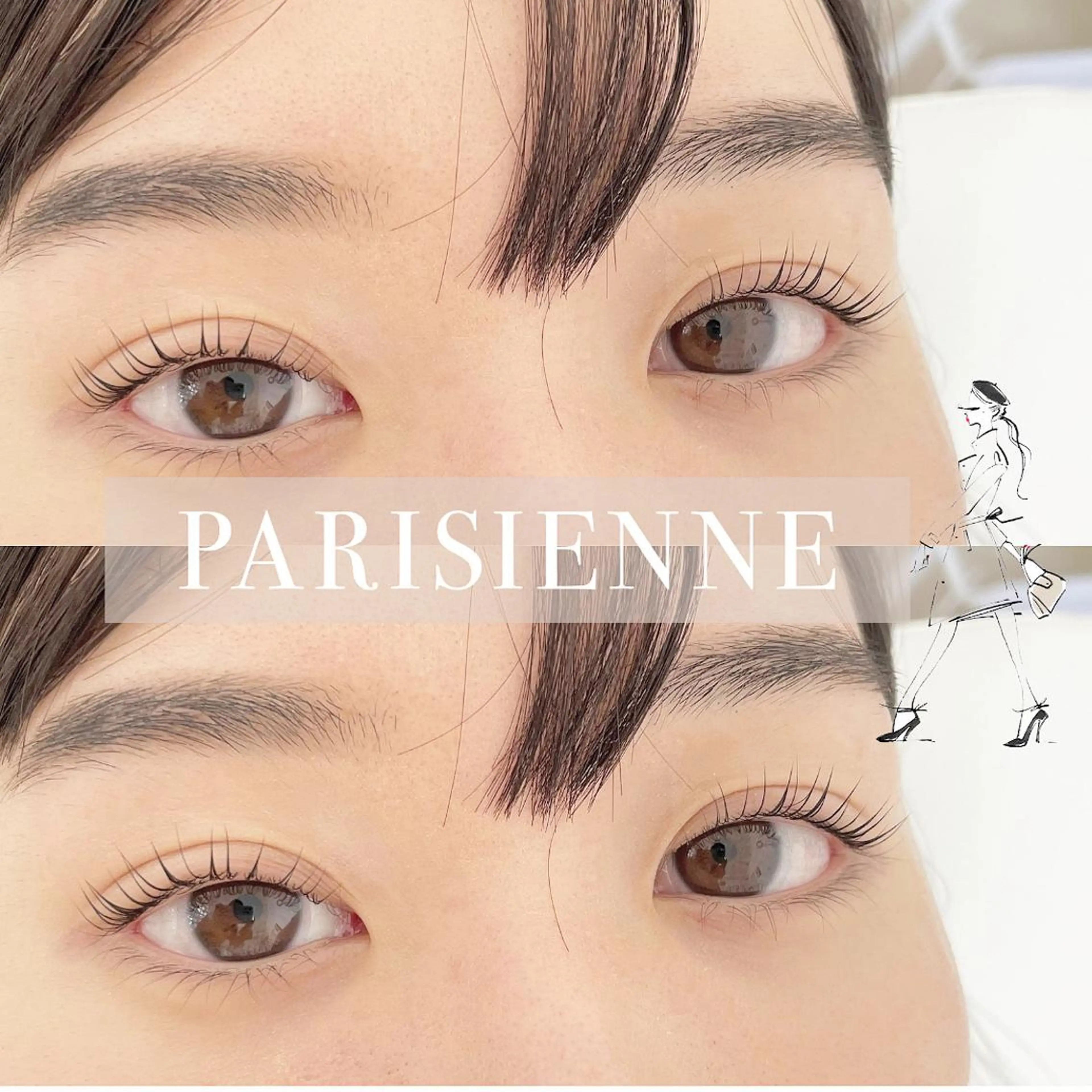 マツエク・マツパ パリジェンヌラッシュリフト Lameru ラメルのマツエク・マツパデザイン