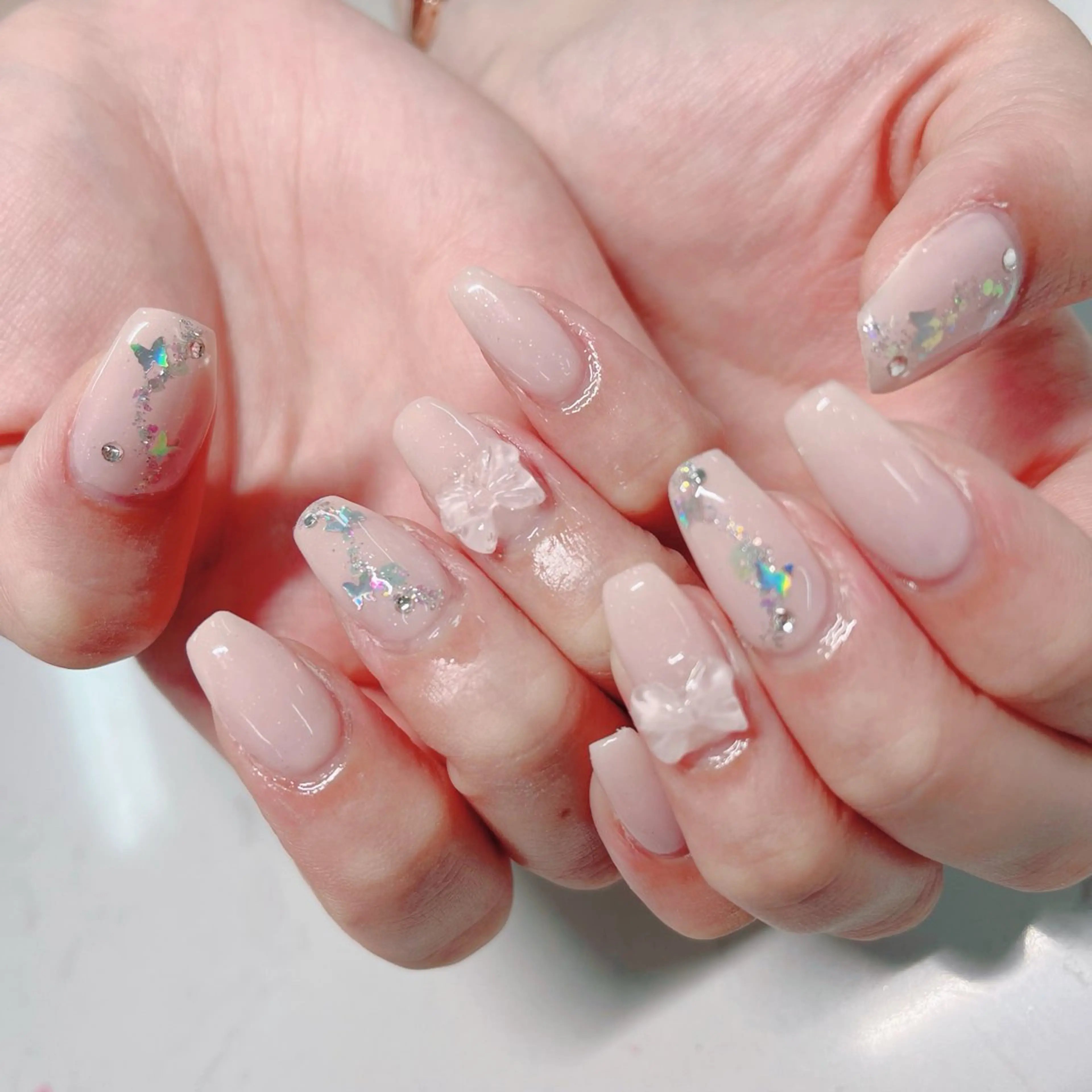 ネイル アートネイル ハンドネイル pomy nail 新宿店所属・otomi 🌼*･のネイルデザイン