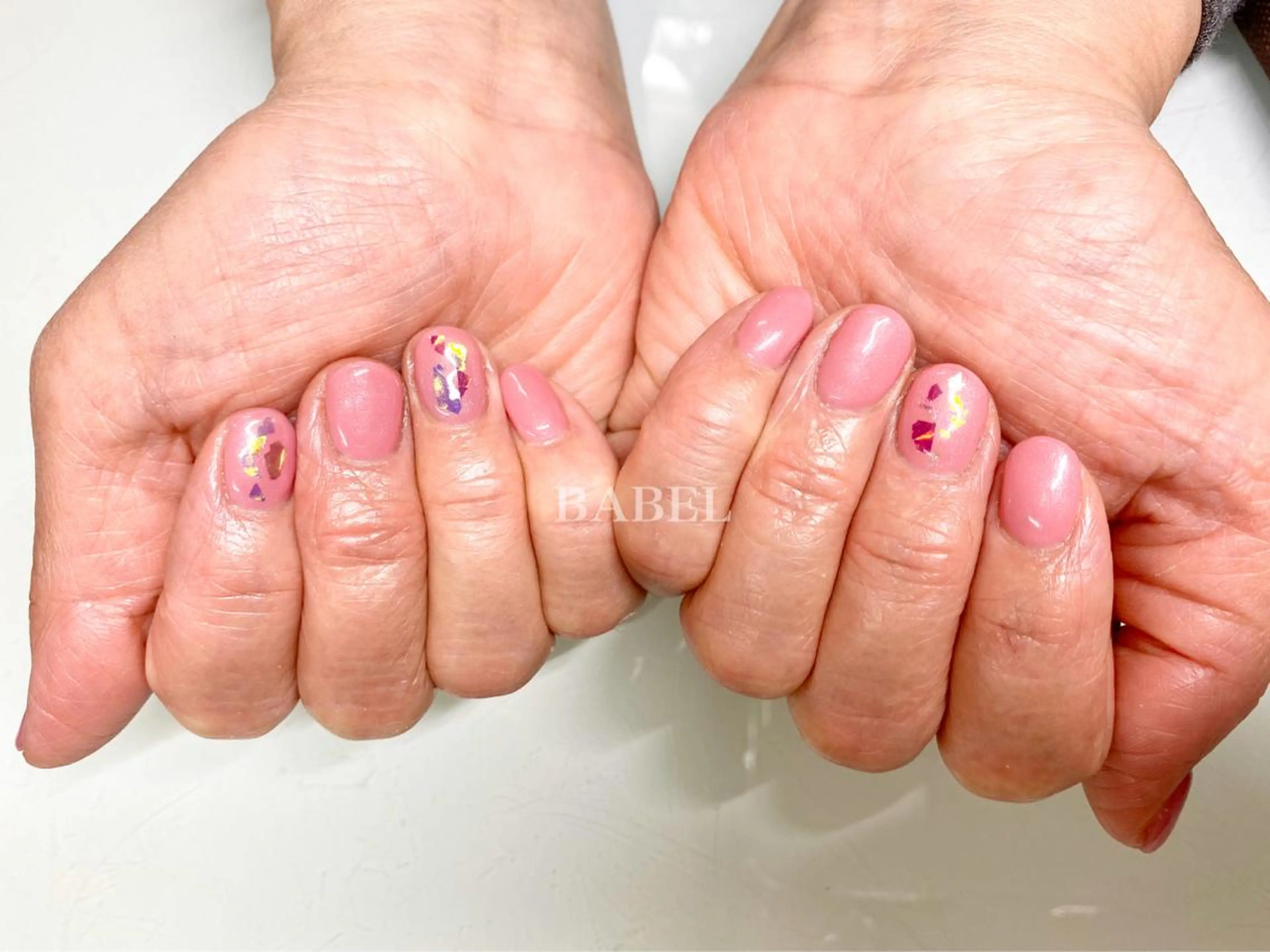 ネイル BABELバベル所属・江戸川橋✨BABEL 【バベル】大人可愛いのネイルデザイン
