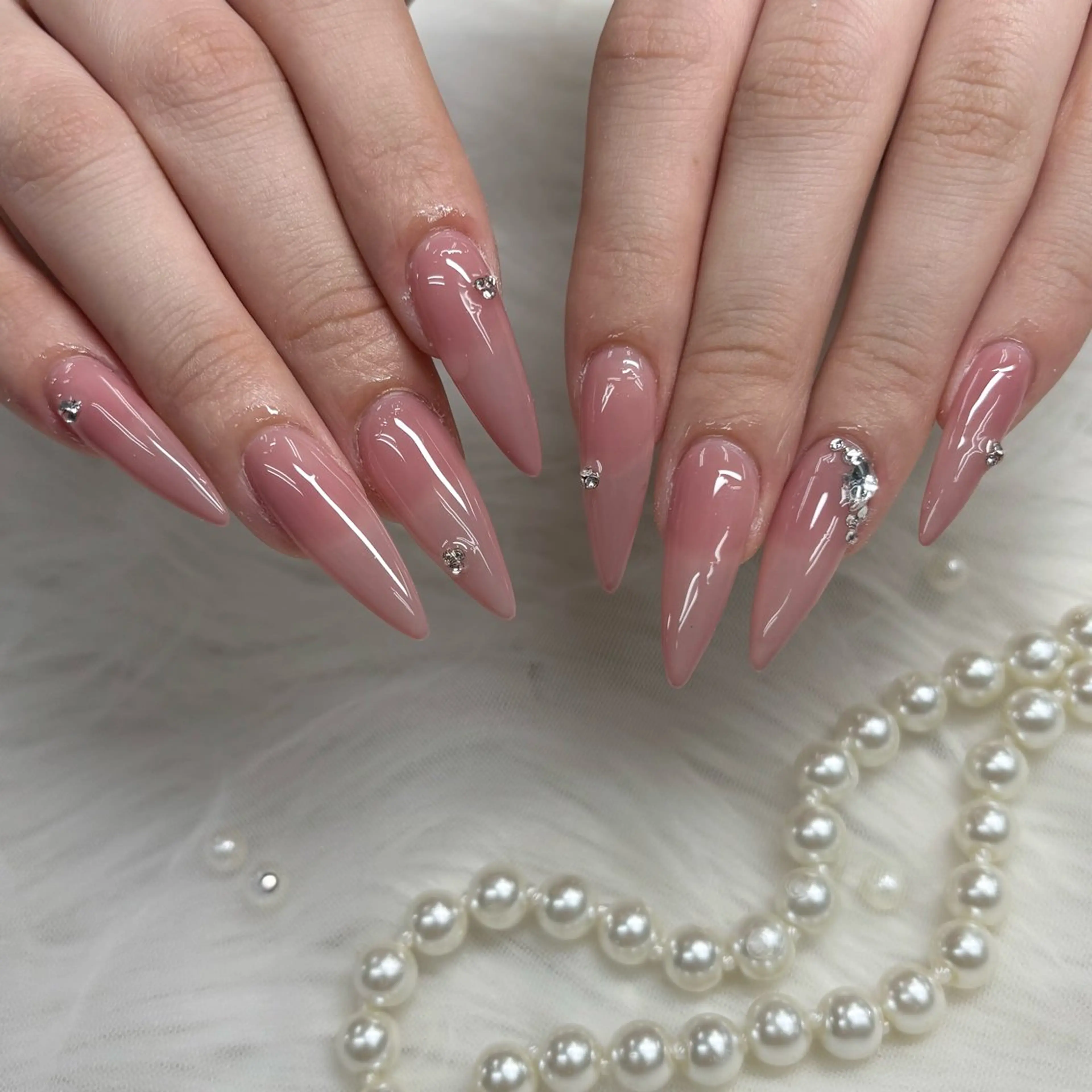 《スカルプ》【オフなし】チップスカルプワンカラーorラメグラ🫧の写真