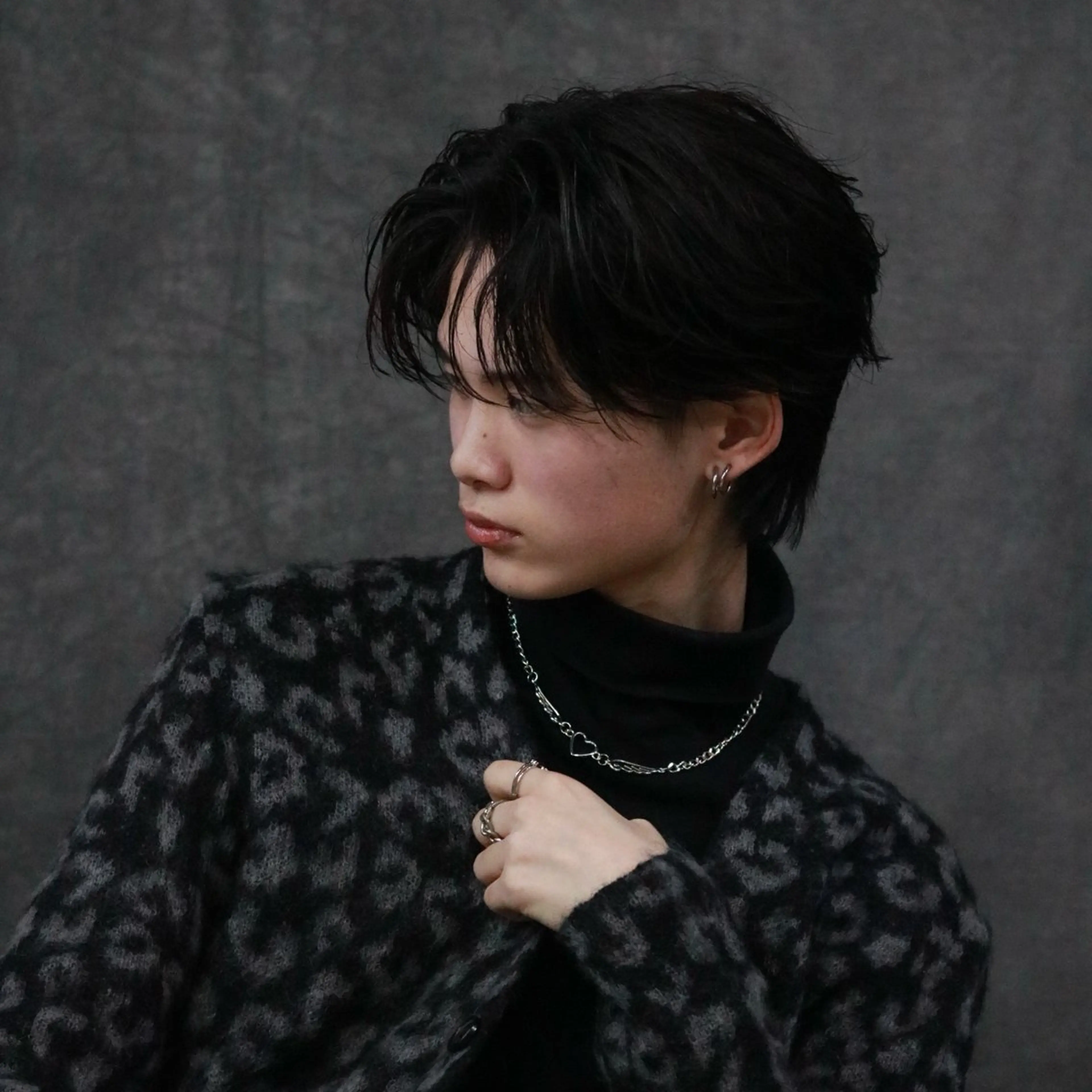 【🎖️リピーター様🎖️】デザインカット　¥6050［メンズカット/ウルフ/マッシュウルフ/韓国］の写真