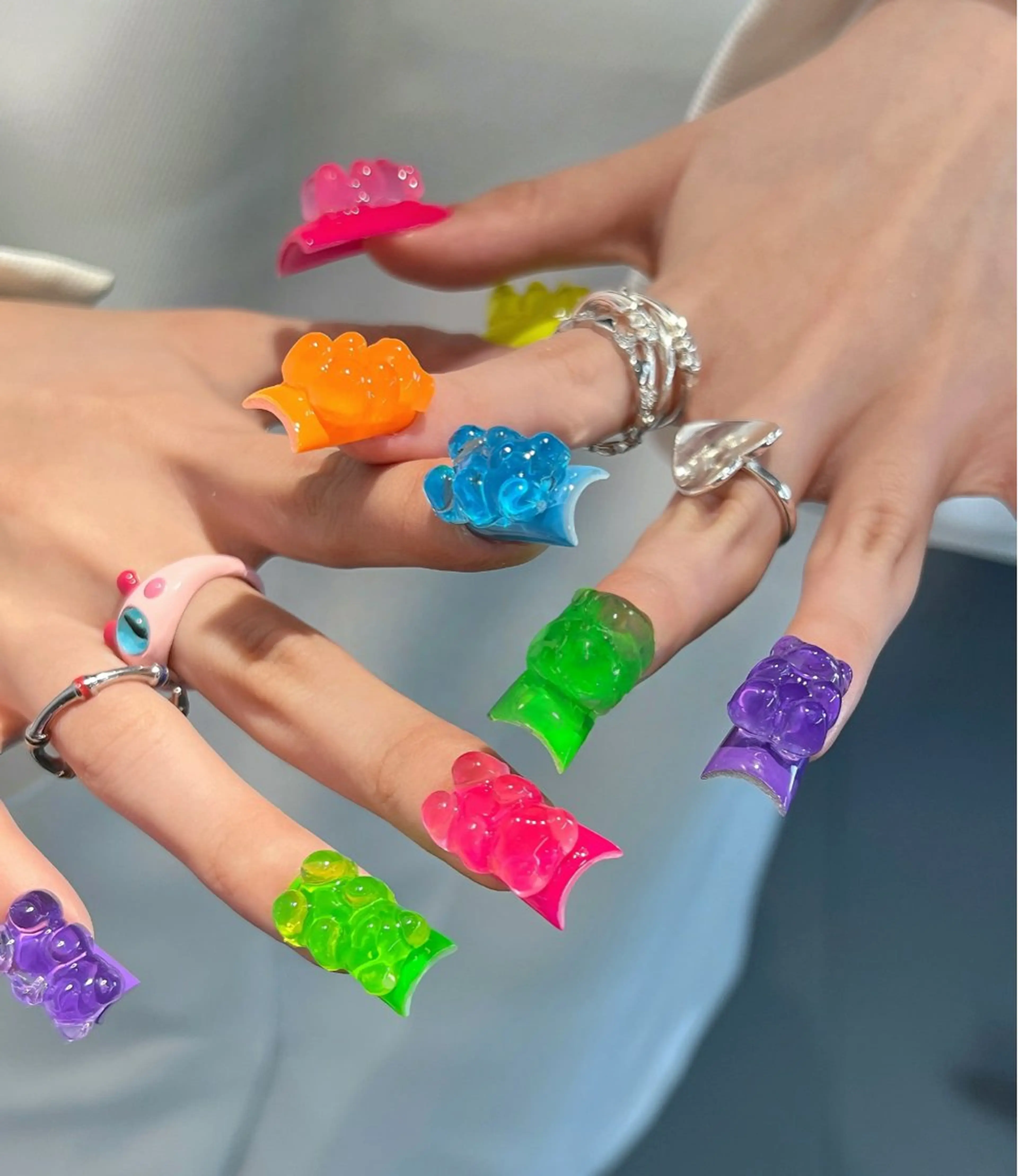 ネイル 長さだし専門店 M2　rikaのネイルデザイン