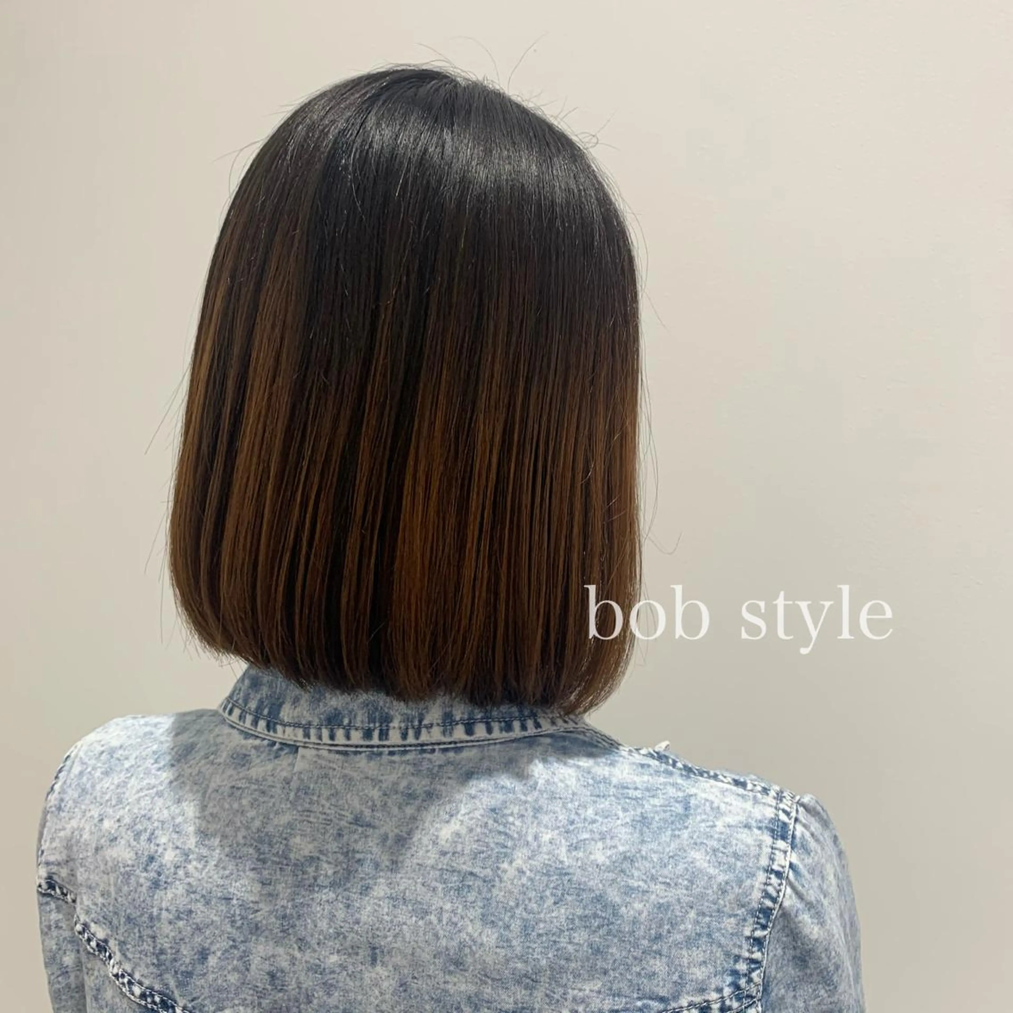 カット トリートメント ボブ/美髪矯正 /佐藤　奈巳のヘアスタイル