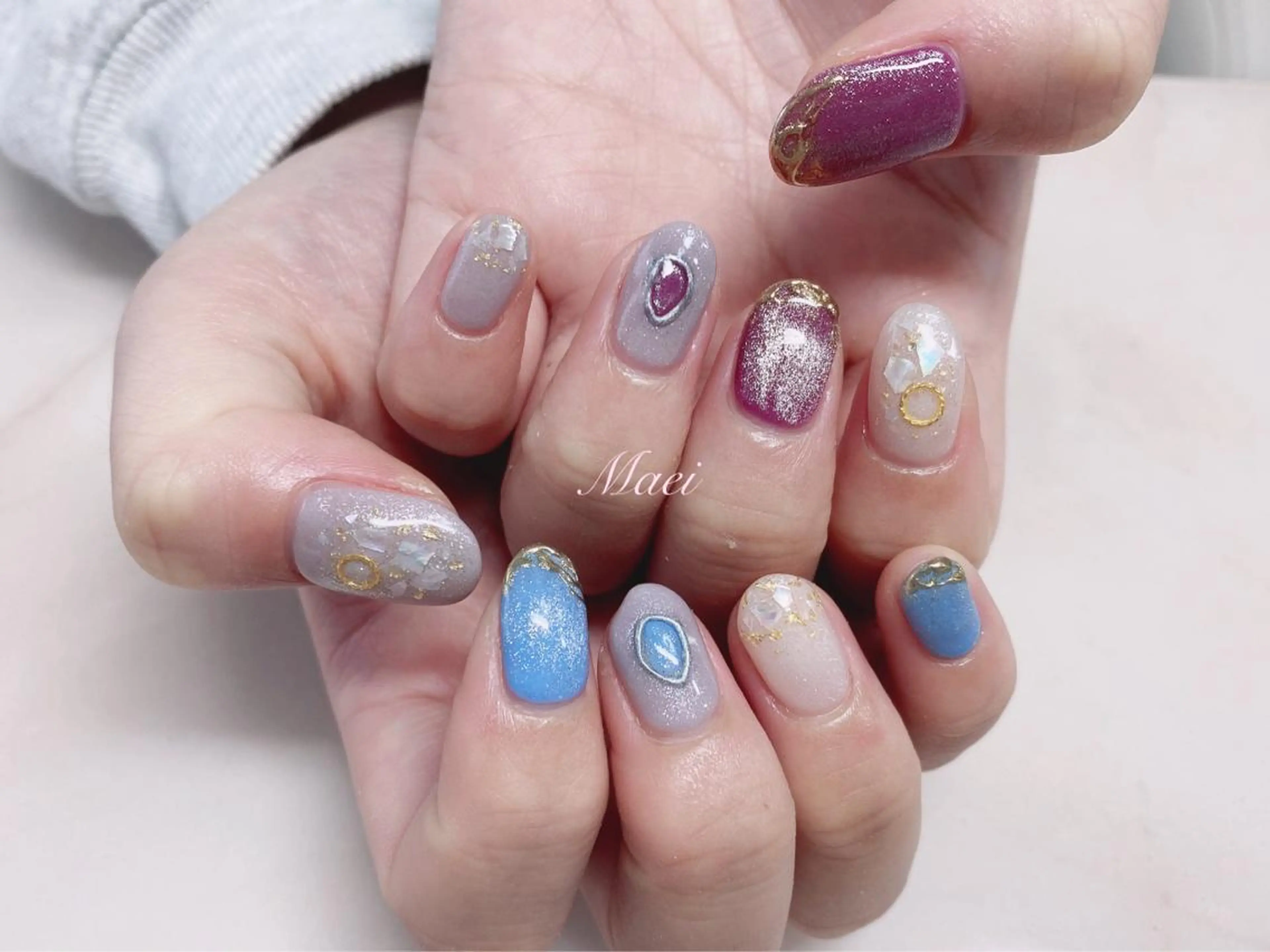 ネイル ハンドネイル ハンドケア NIMO ネイルサロンのネイルデザイン