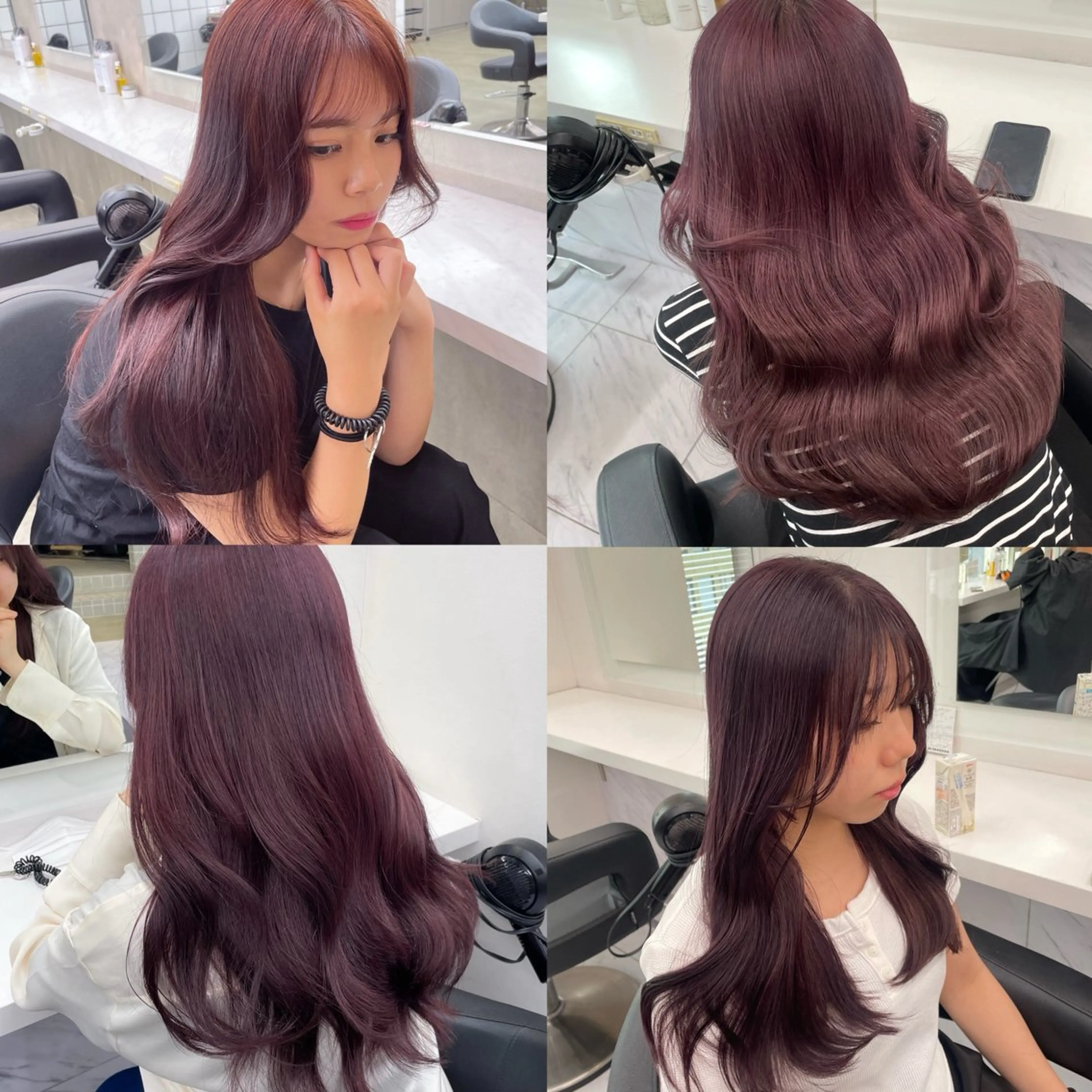 《💘カット付きでお得に💘》カット＆ケアブリーチダブルカラー+髪質改善 ※ロング料金有の写真