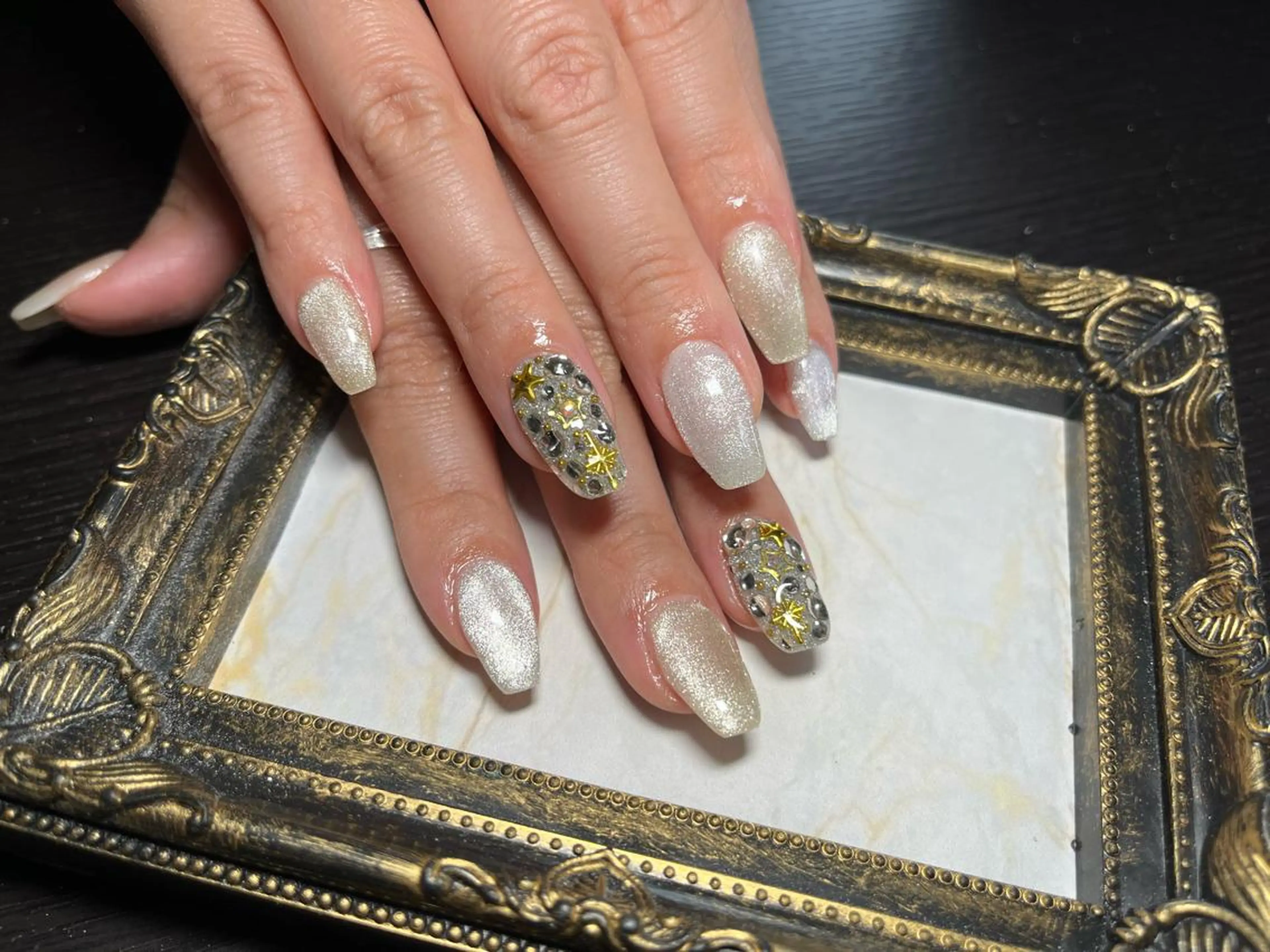 ネイル アートネイル マグネットネイル Nail Salon Caco所属・Nail salon Caco.のネイルデザイン