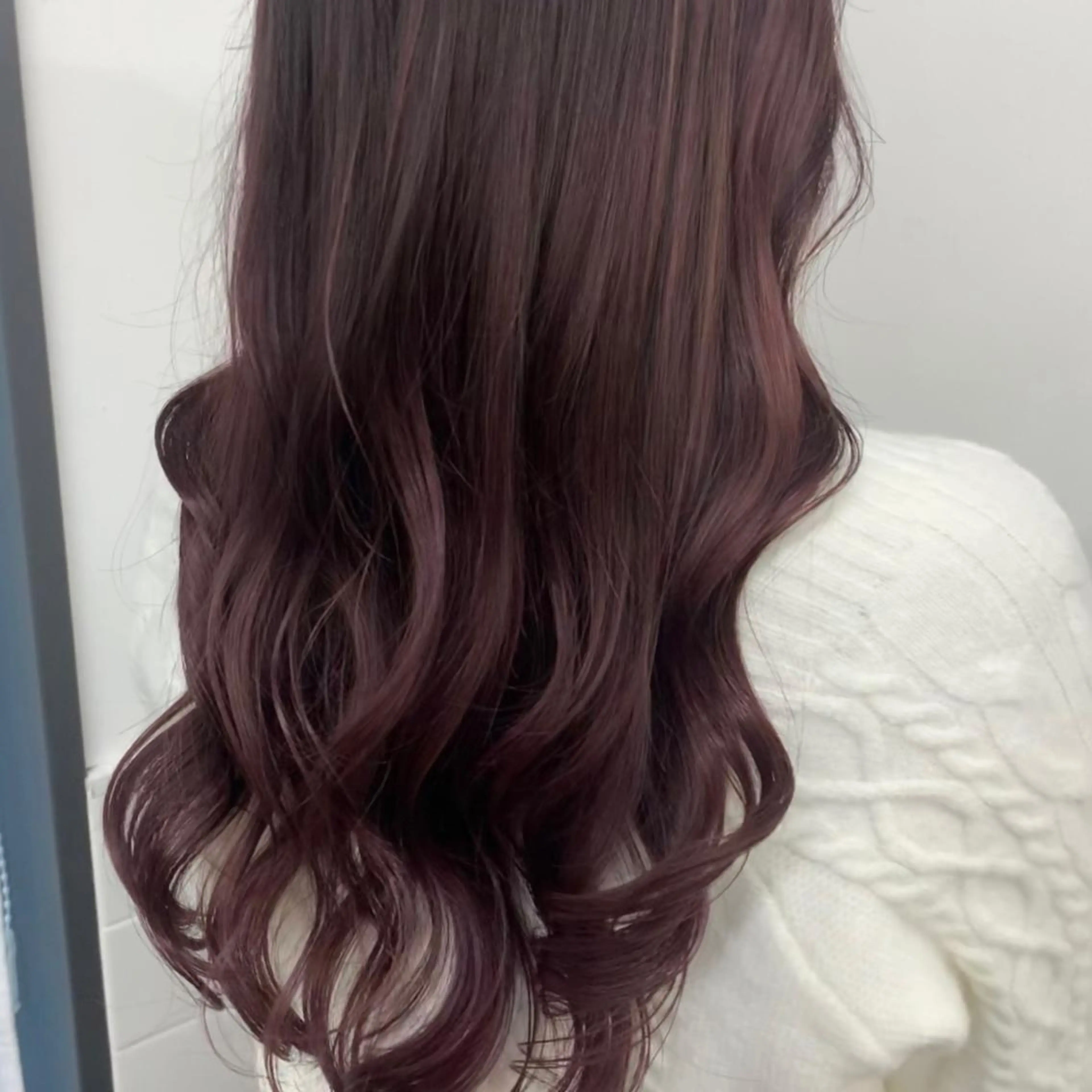 ロング カラー カット ヘアカラー トリートメント 美髪縮毛矯正🫧 艶カラー/スズカのヘアスタイル